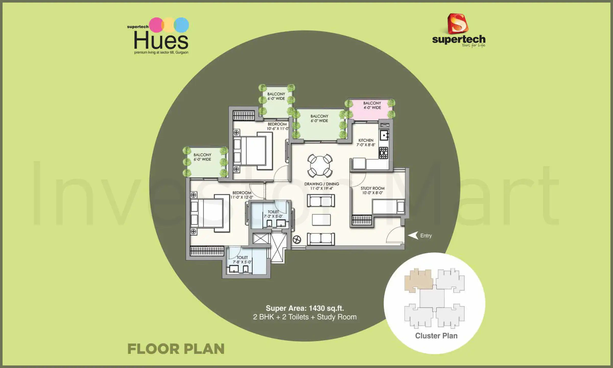 1430 Sqft