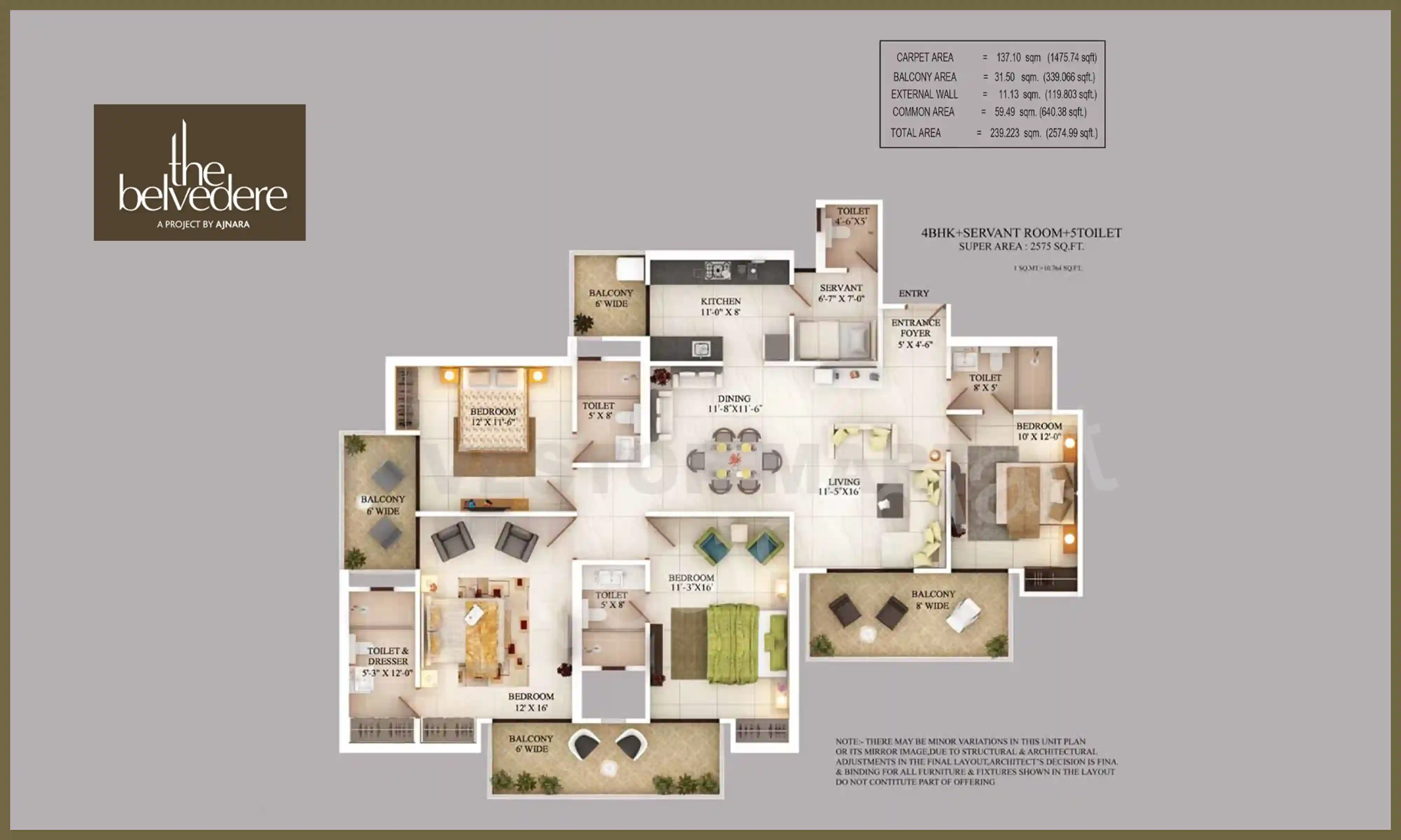 2575 Sqft