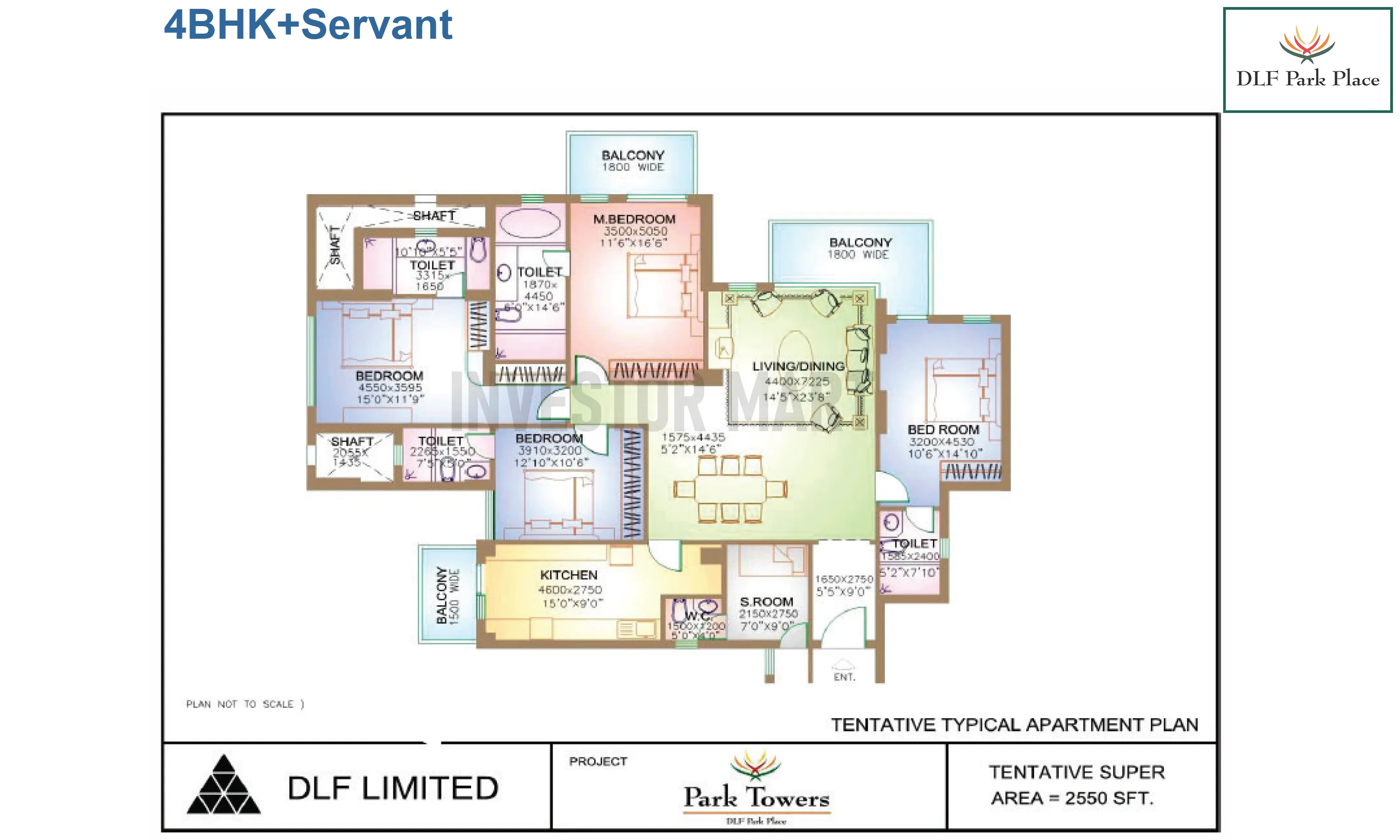 2550 Sqft