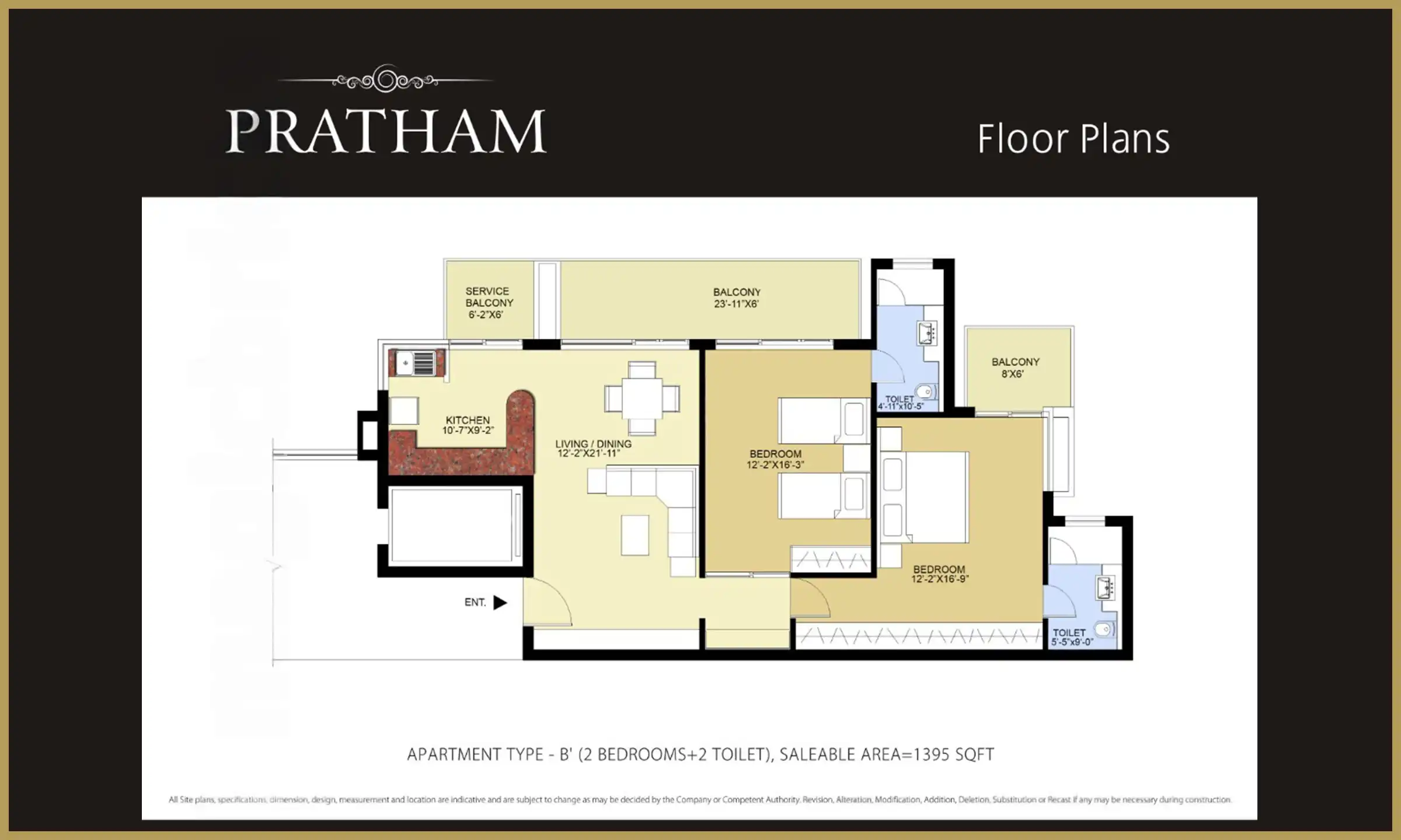 1395 Sqft