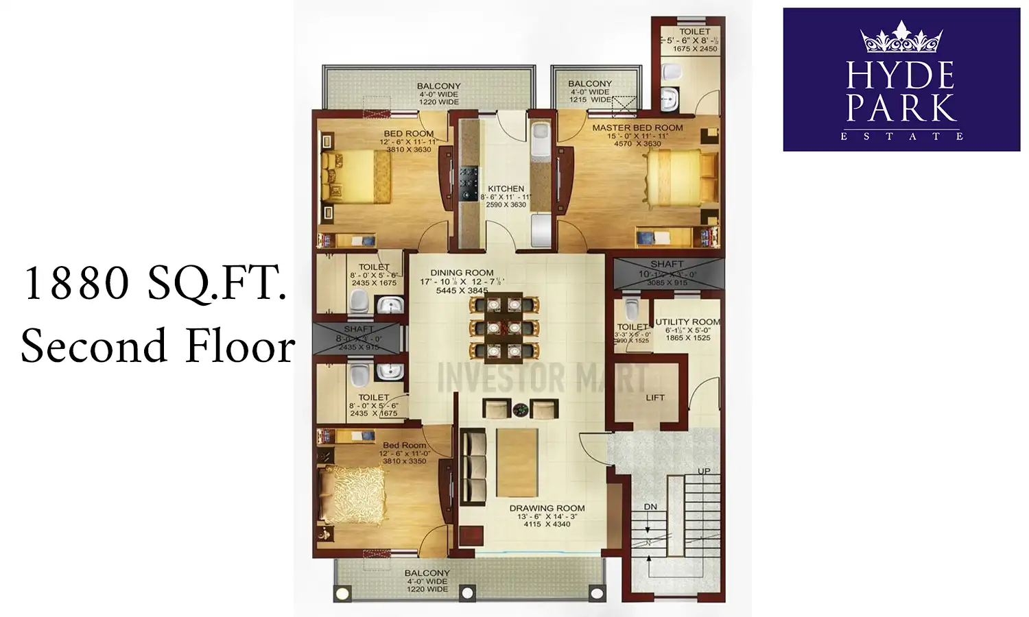 1880 Sqft