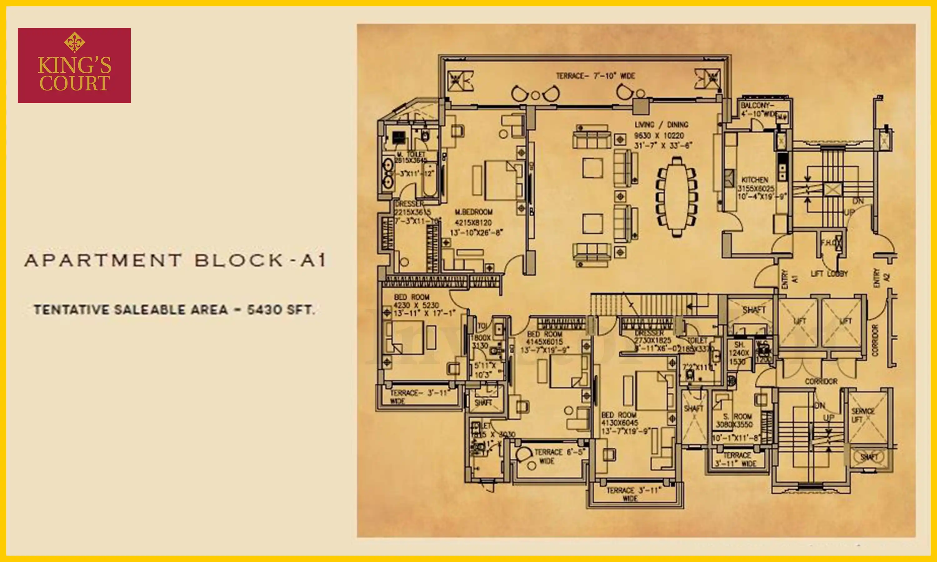 5430 Sqft