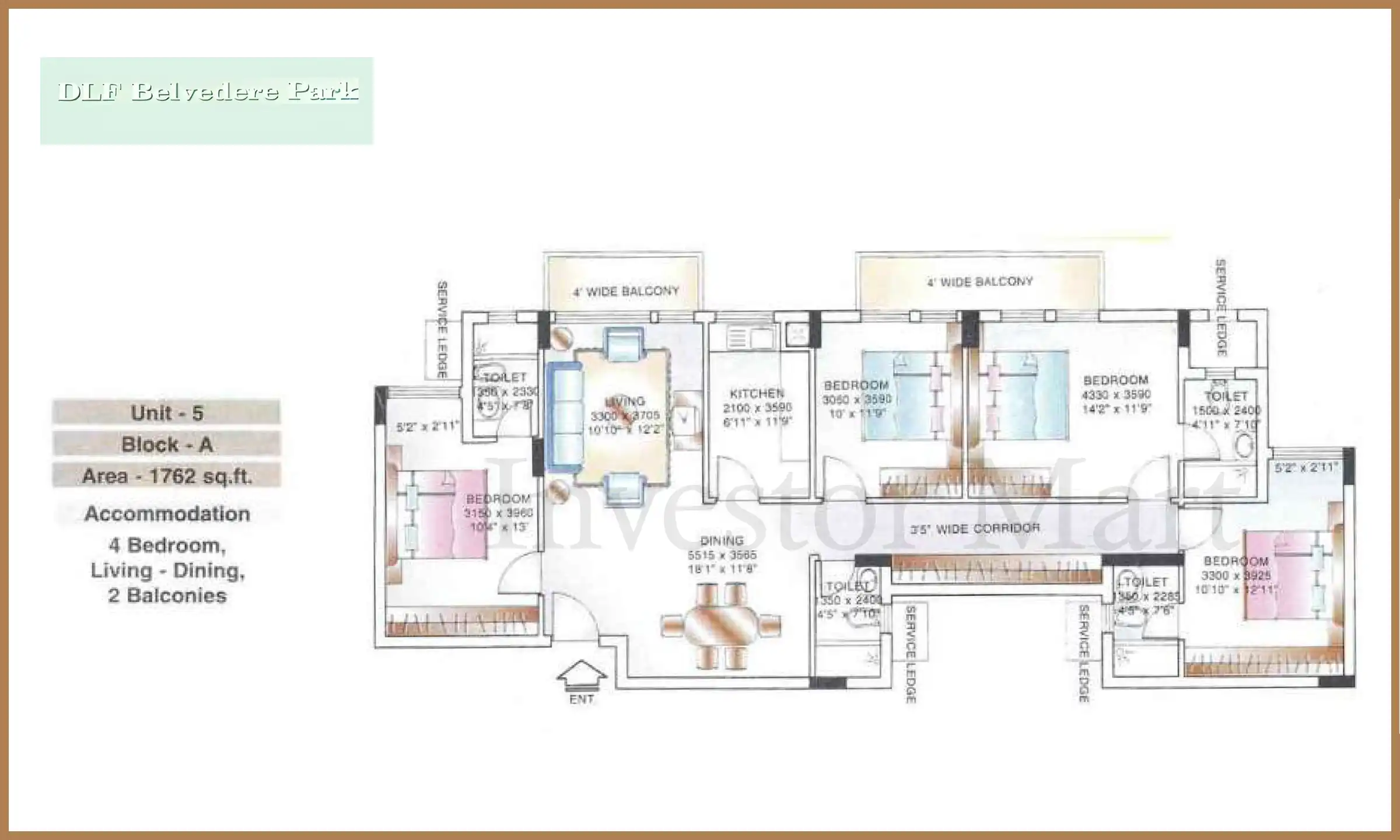 1762 Sqft