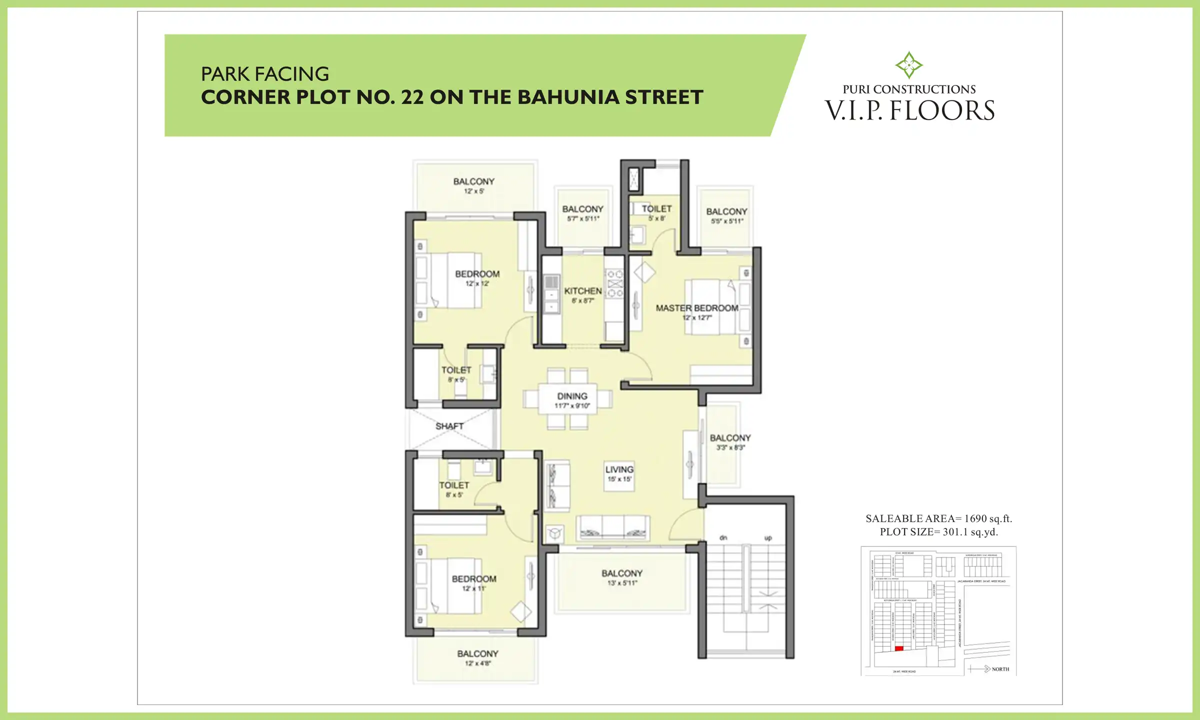 1690 Sqft