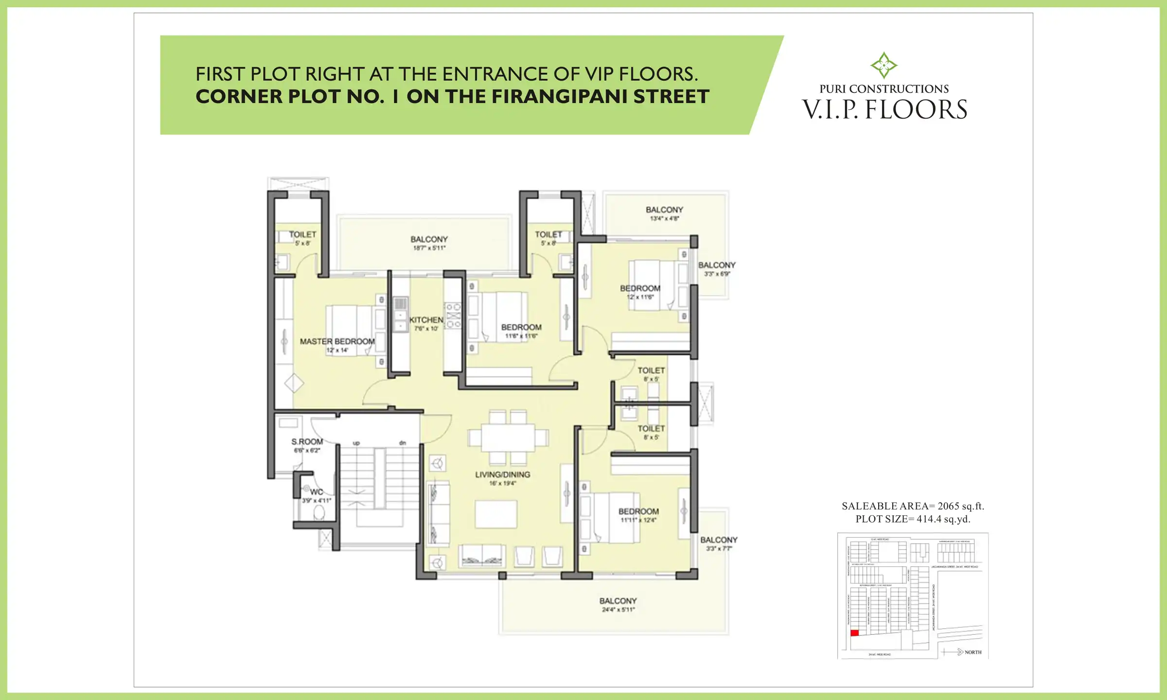2065 Sqft