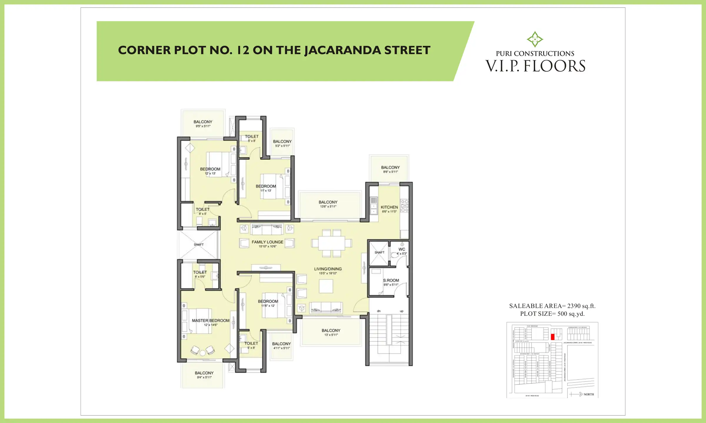 2390 Sqft
