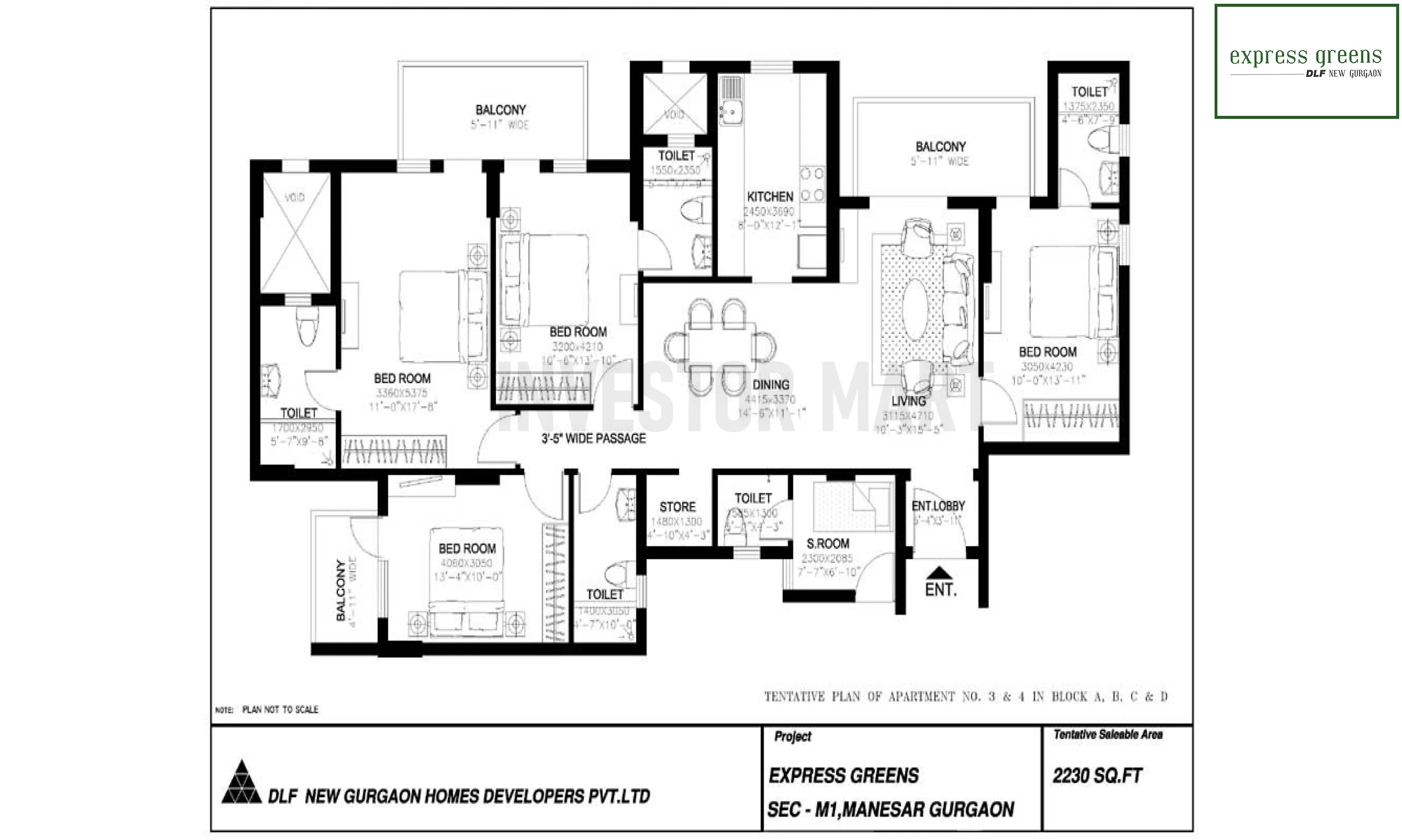 2230 Sqft