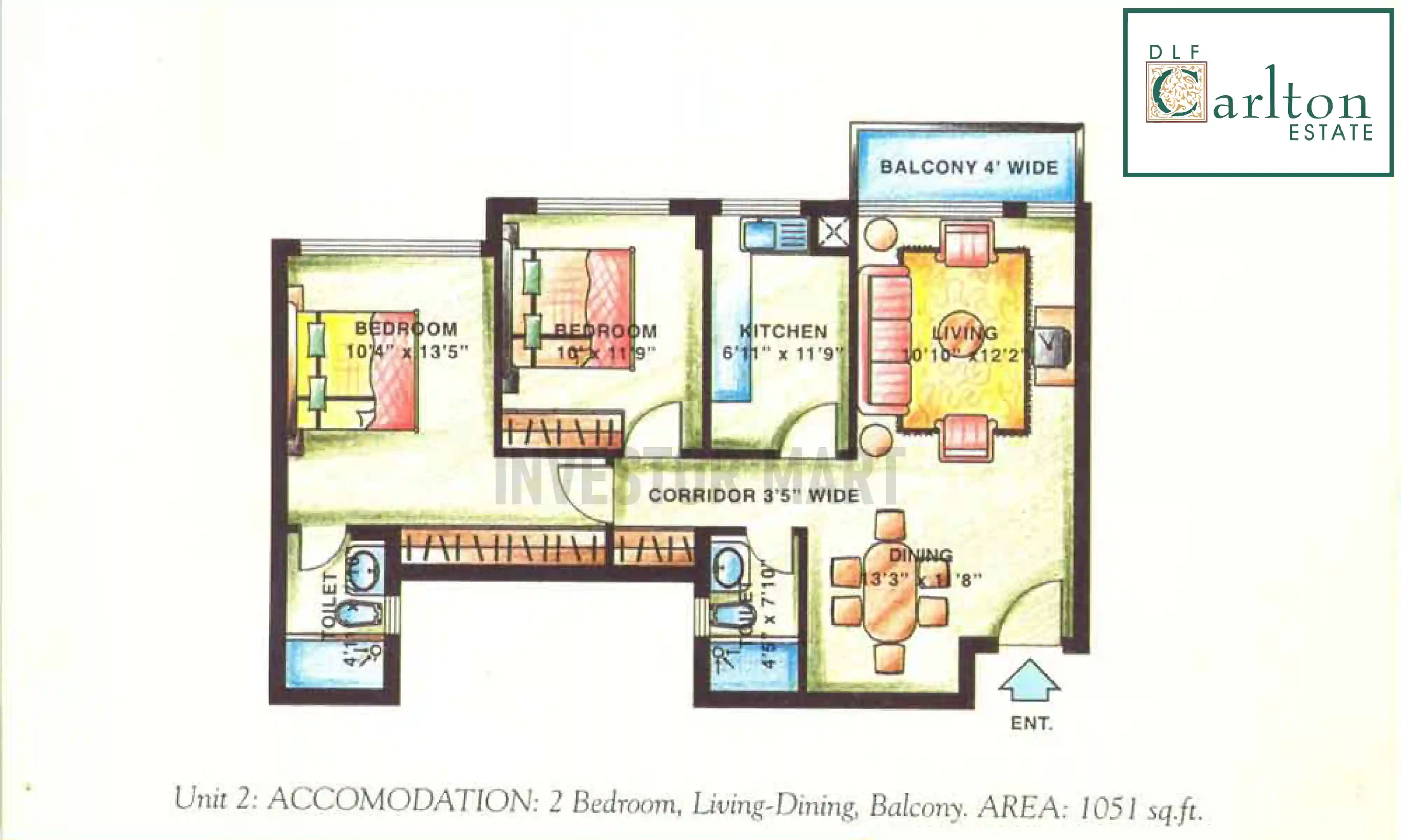 1051 Sqft
