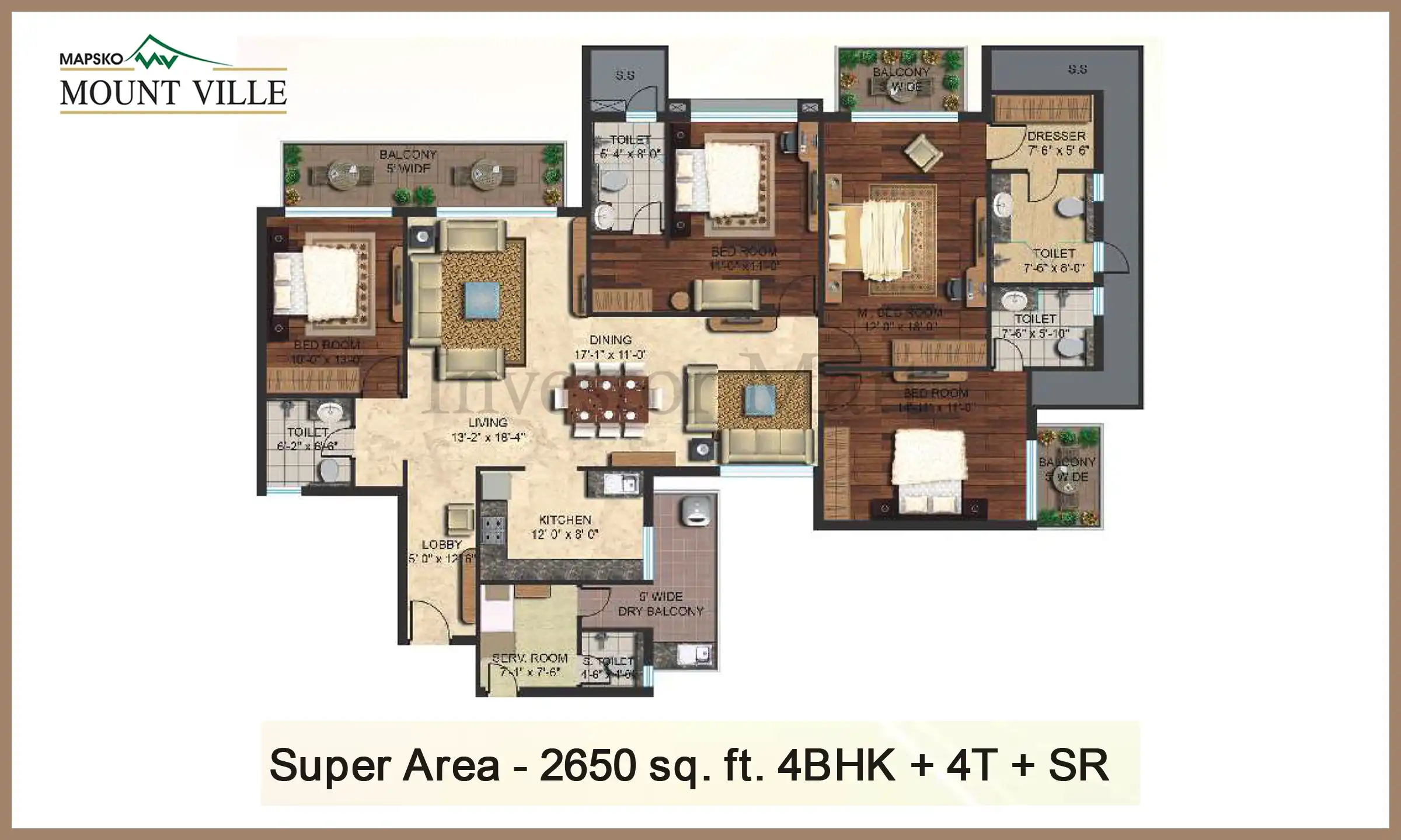 2650 Sqft