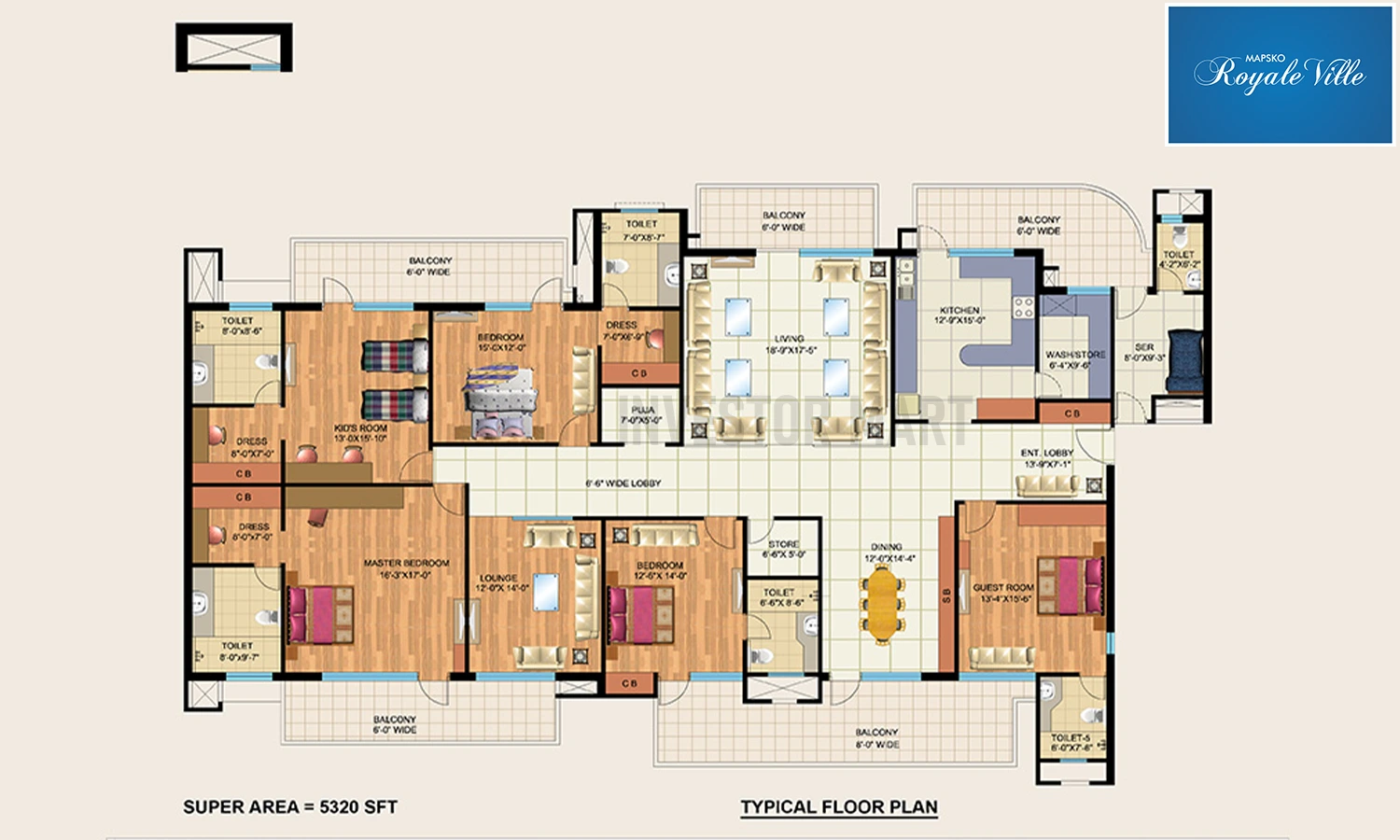 5320 Sqft
