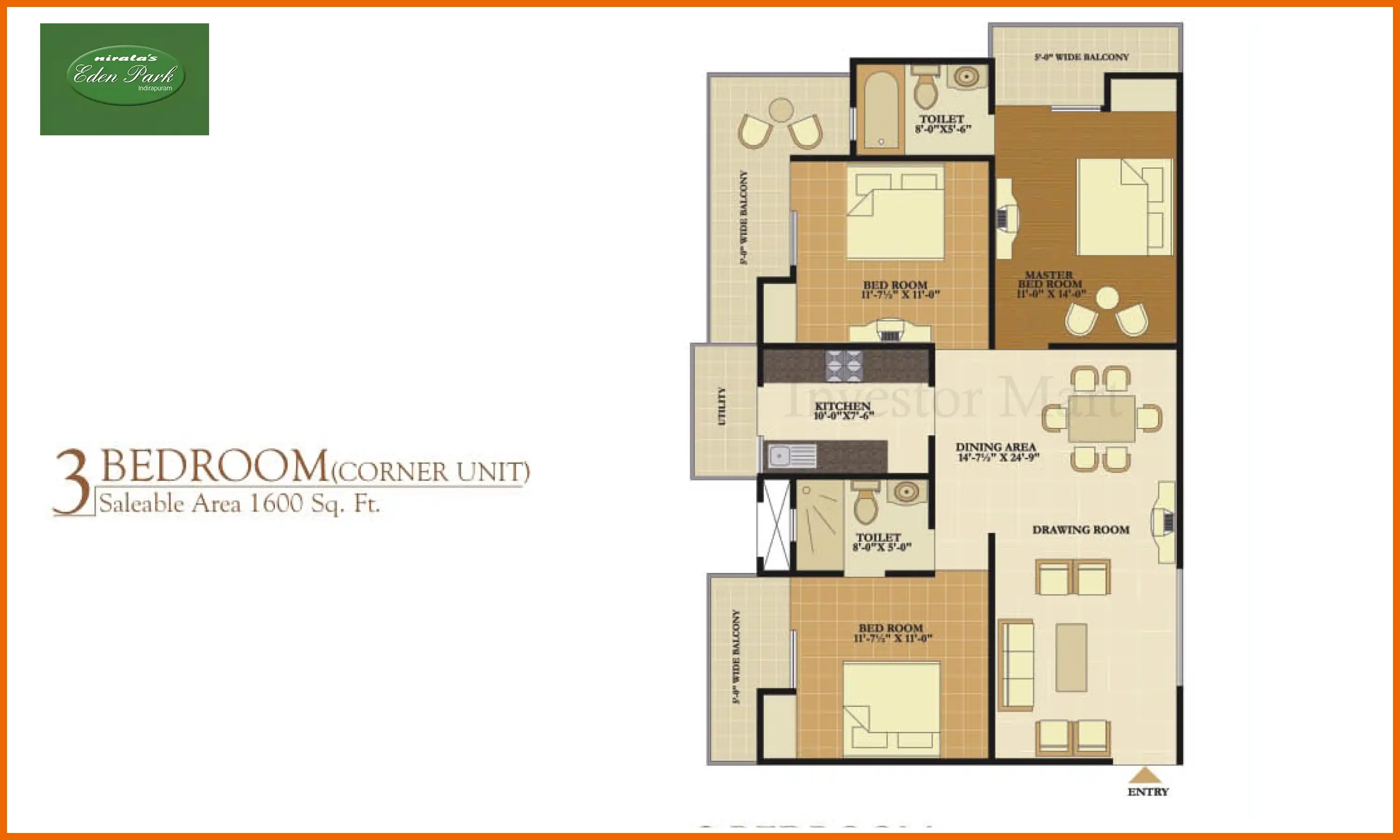 1600 Sqft