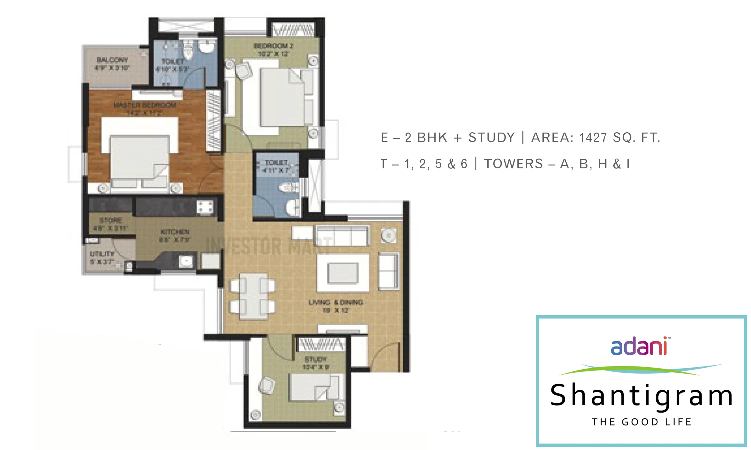 1427 Sqft