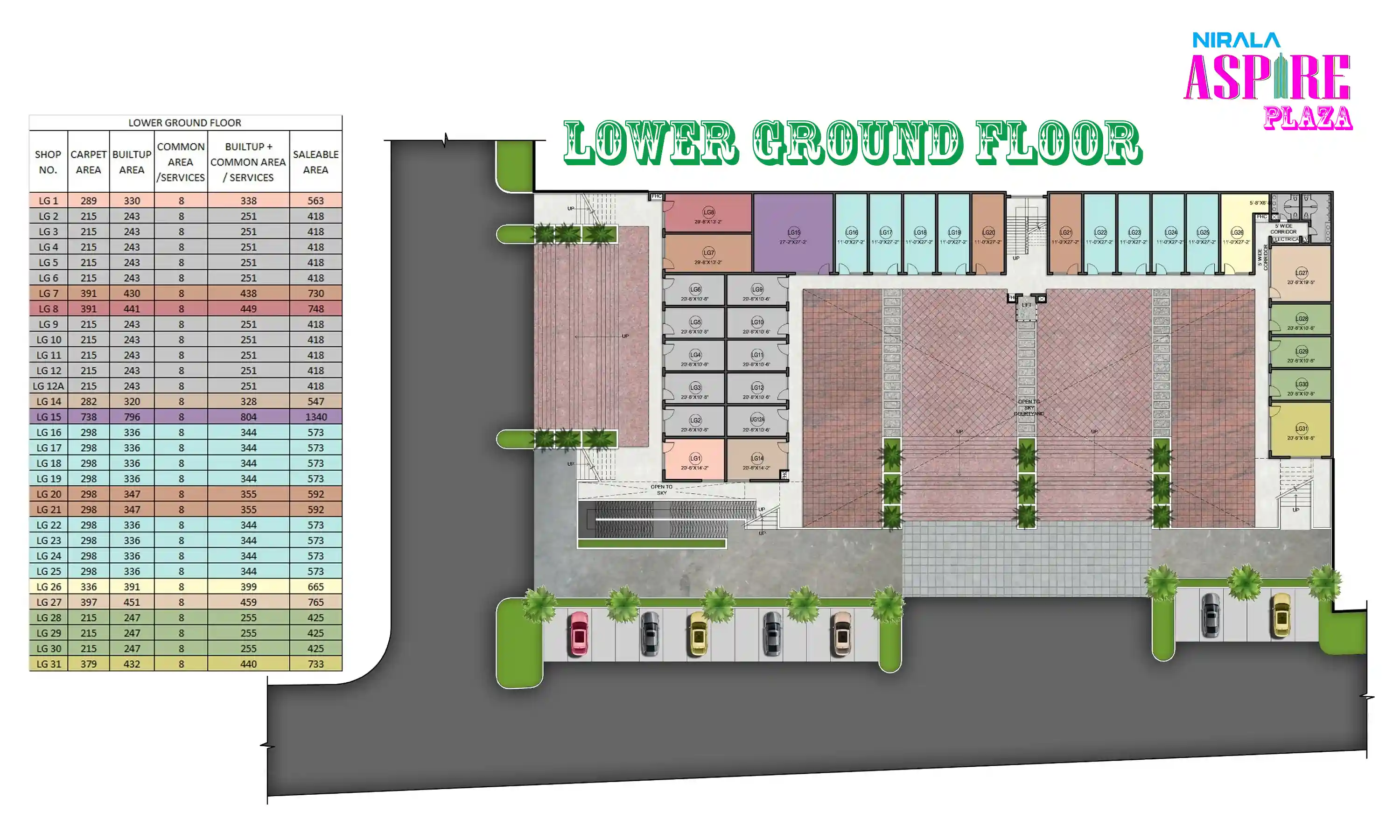 418 Sqft