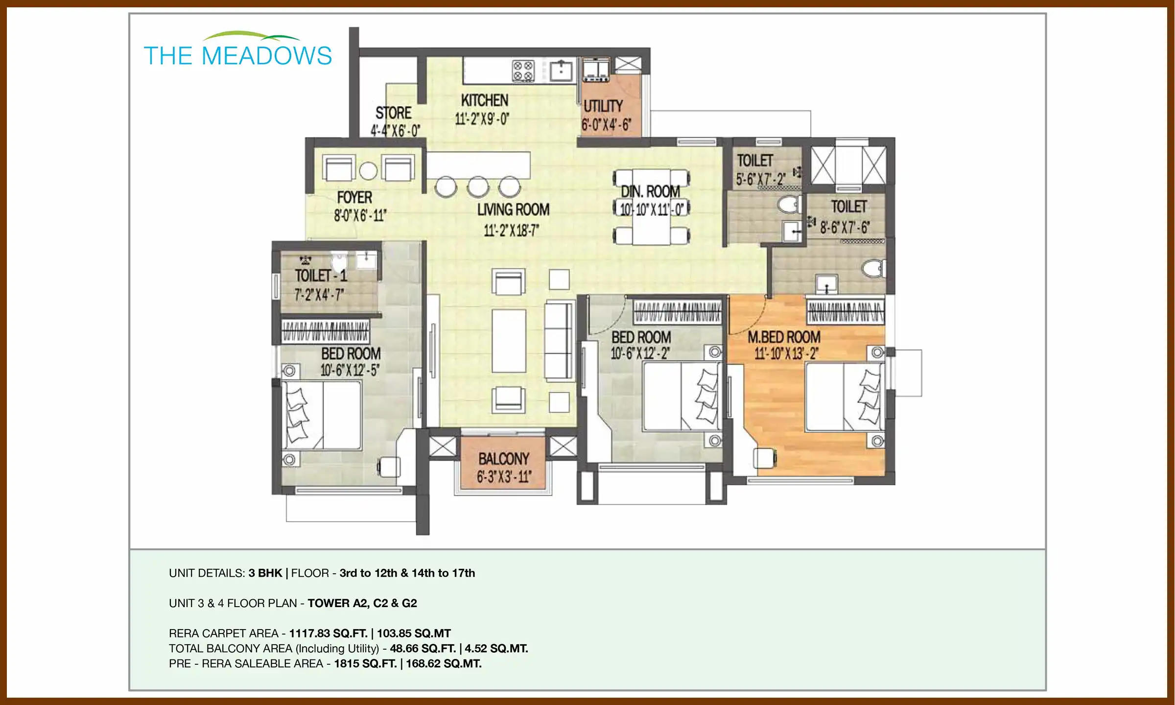 1815 Sqft