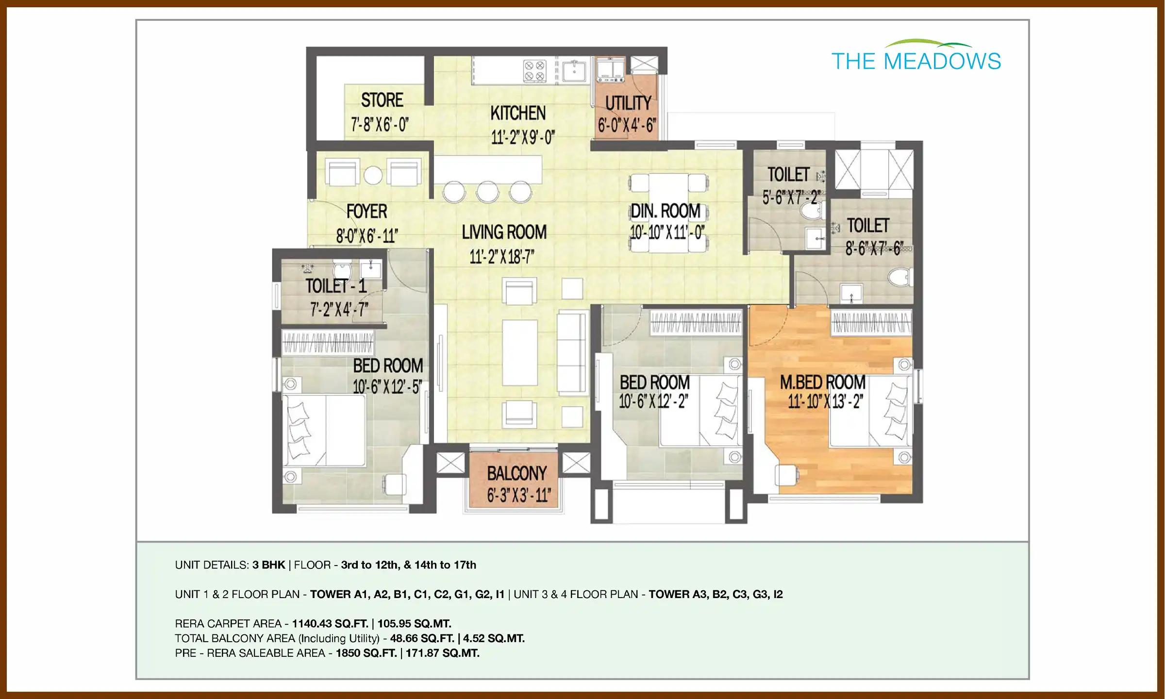 1850 Sqft