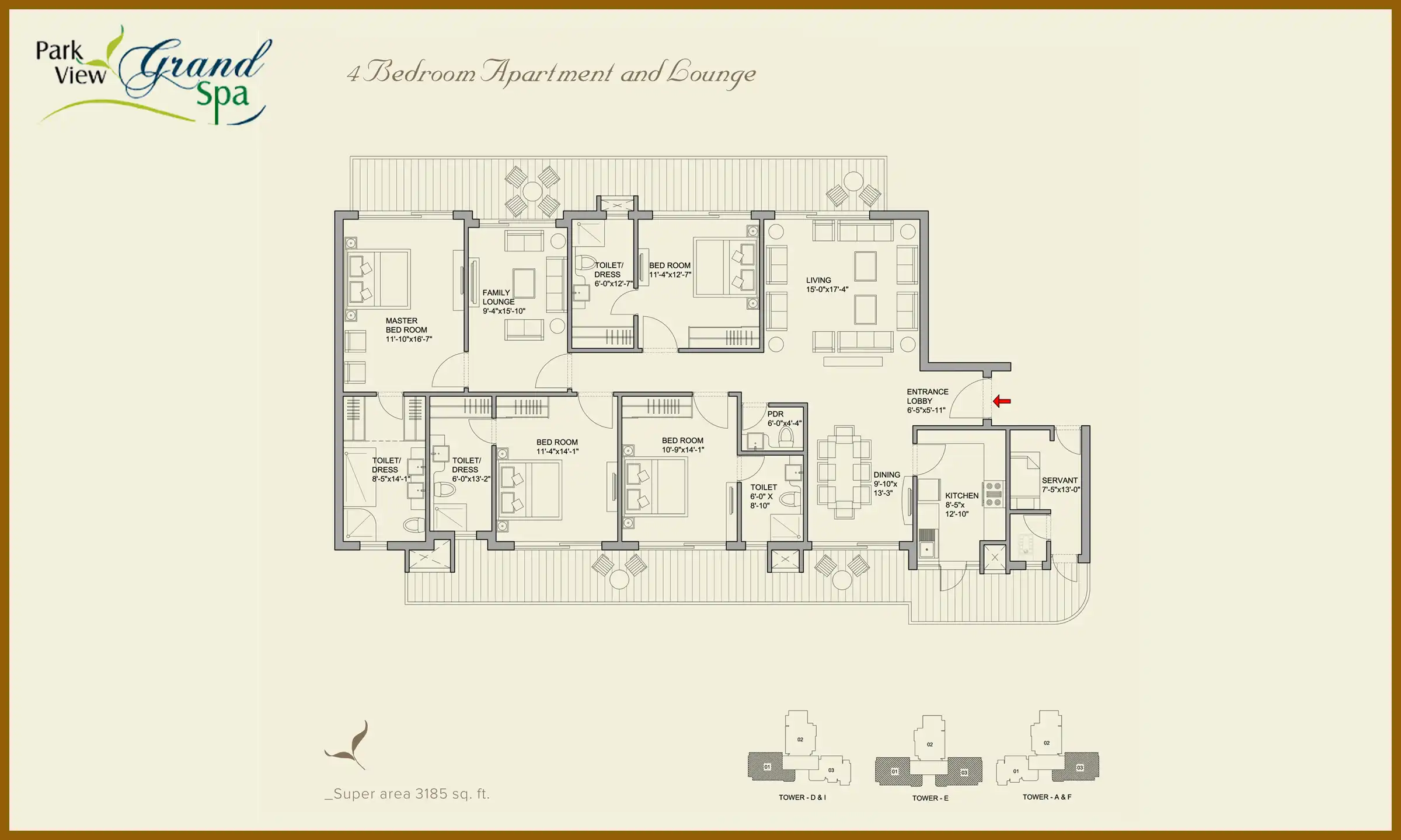 3185 Sqft
