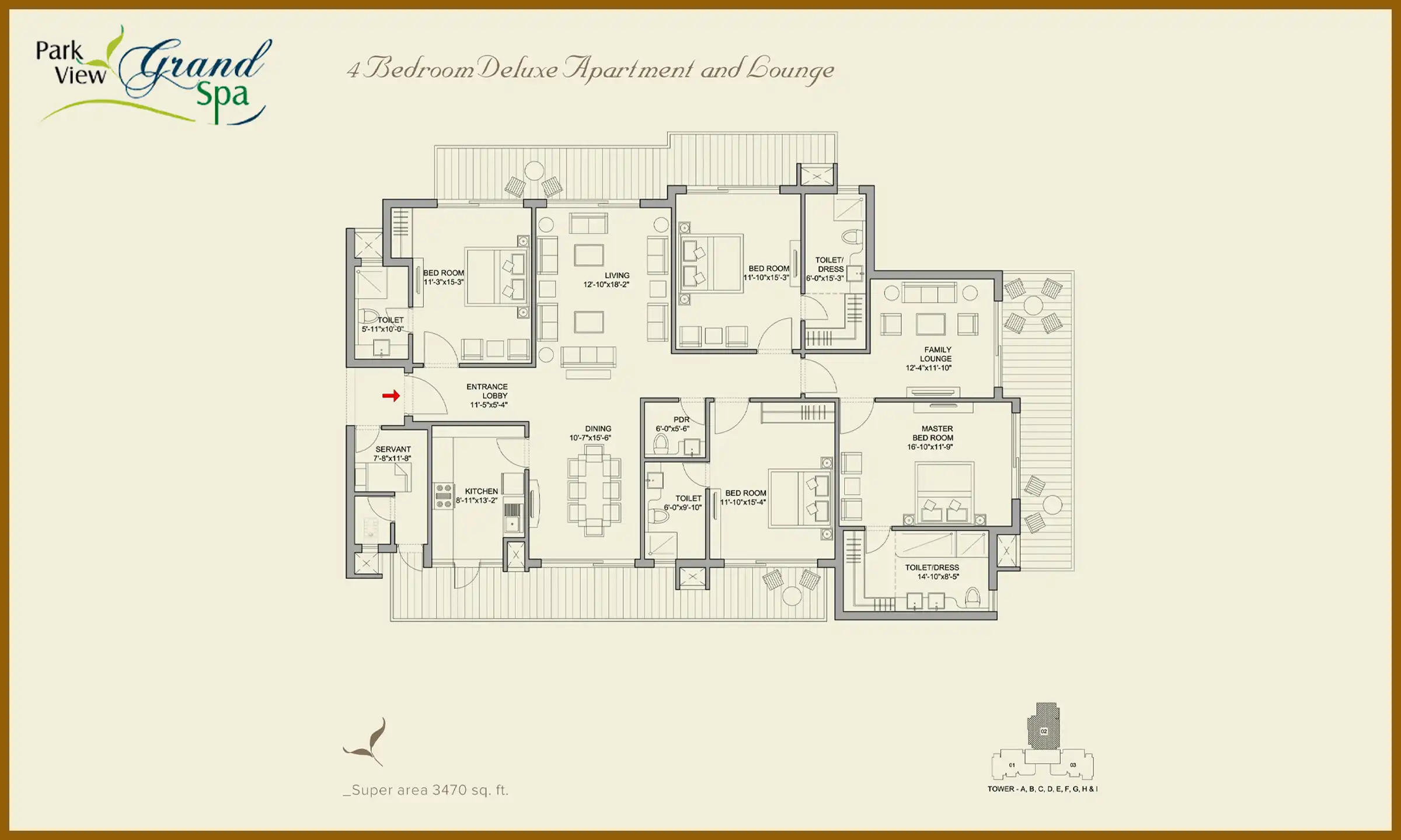3470 Sqft