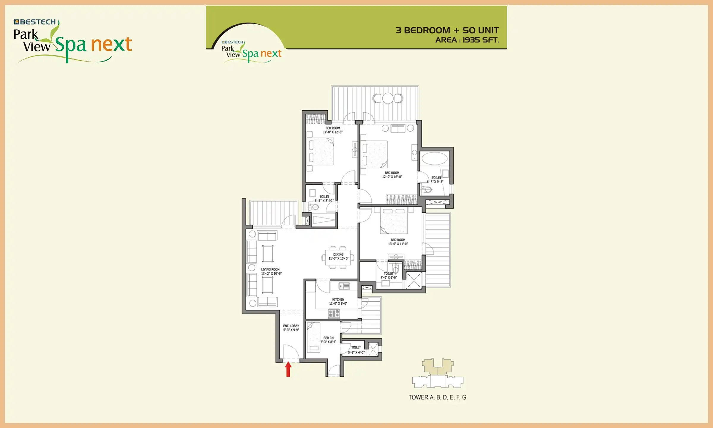 1935 Sqft