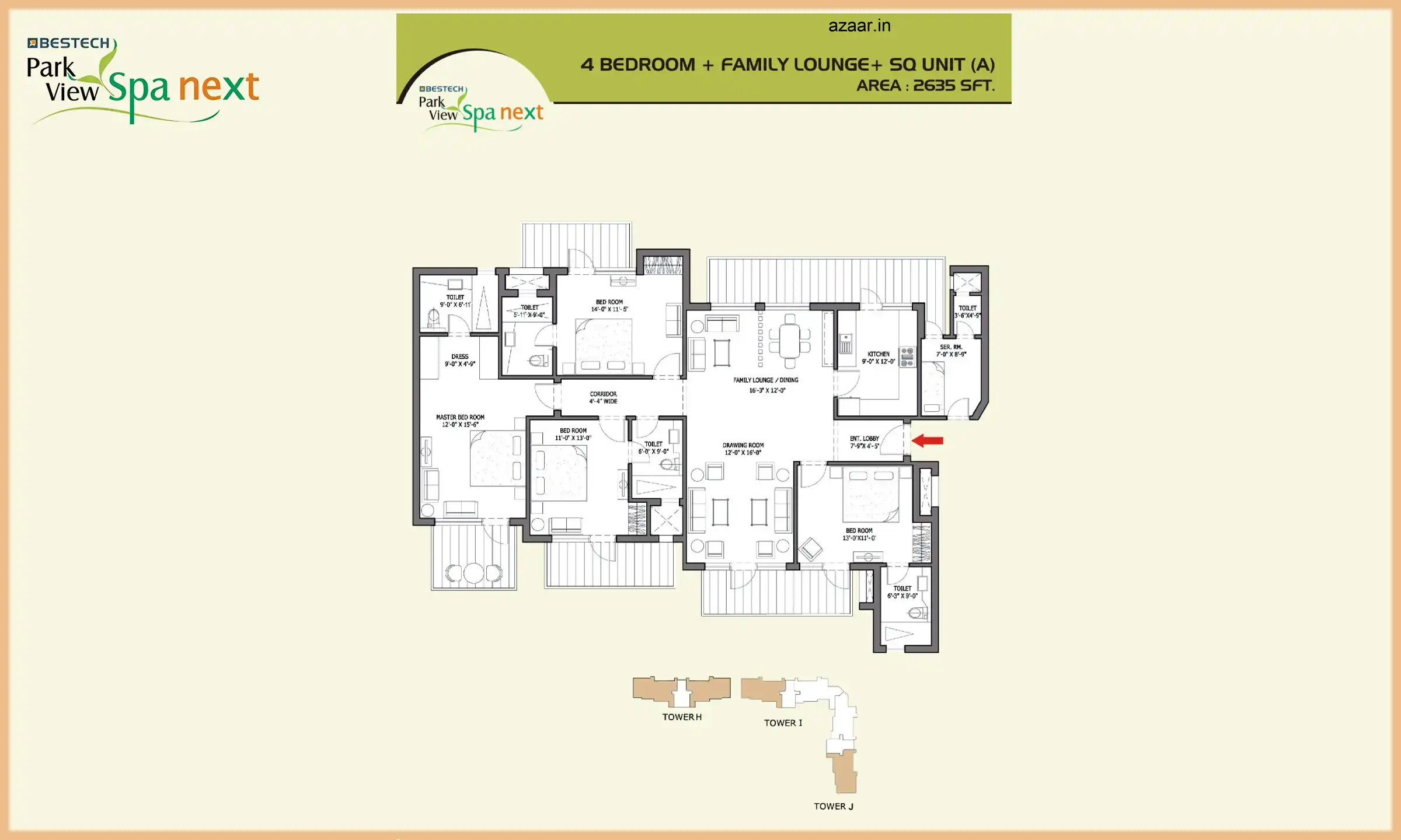 2635 Sqft