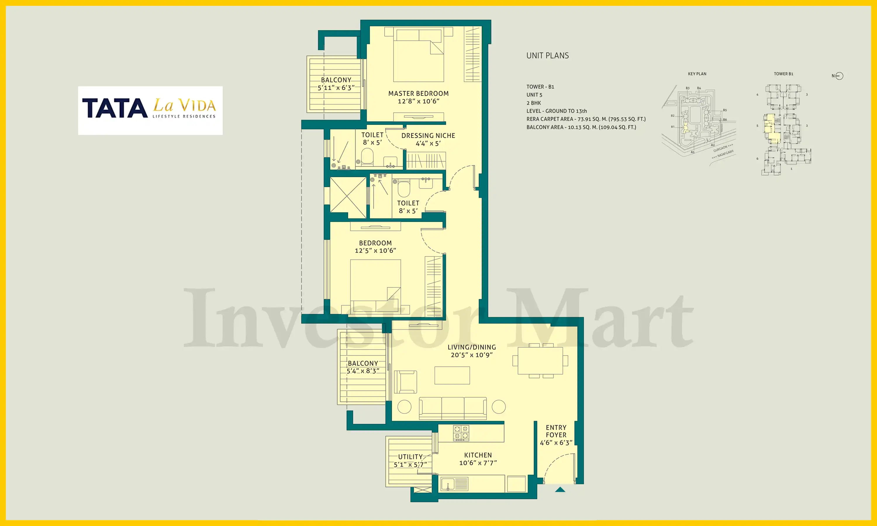 795 Sqft