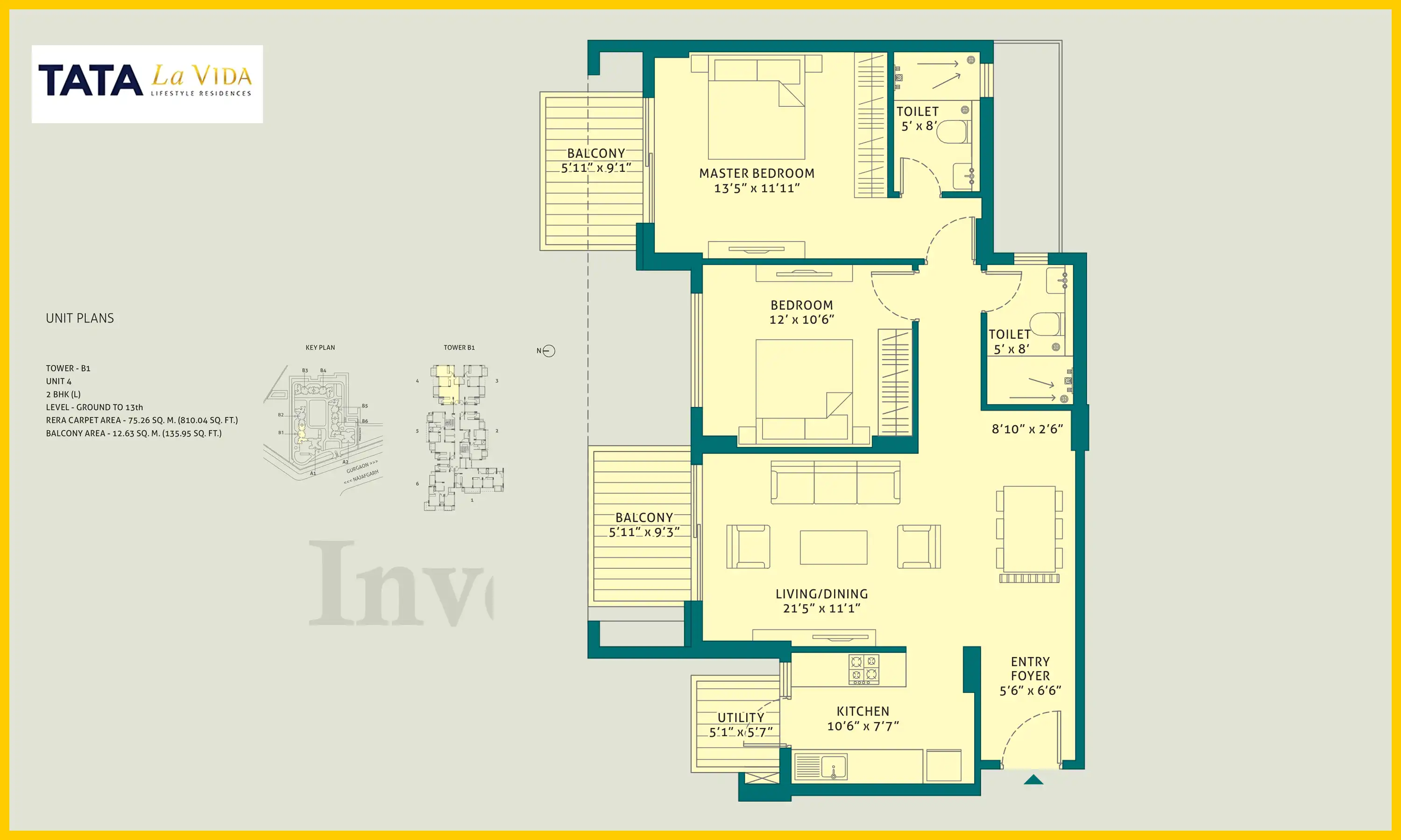810 Sqft