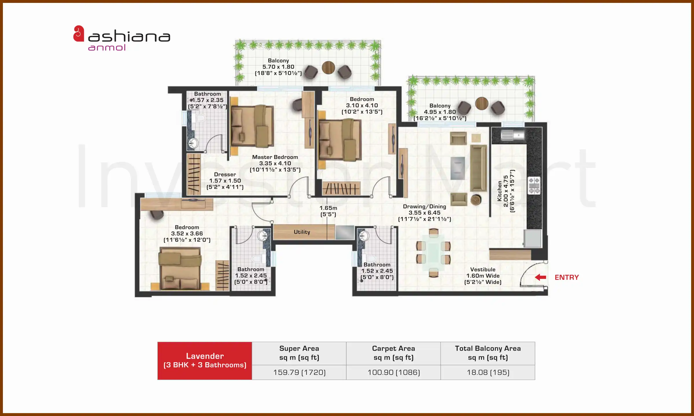 1720 Sqft