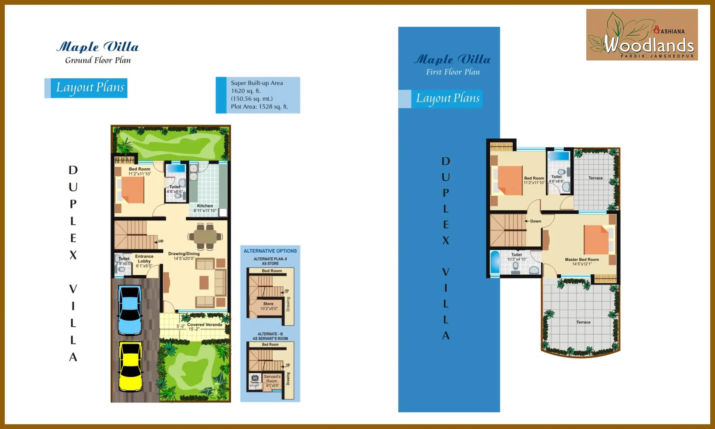 1620 Sqft