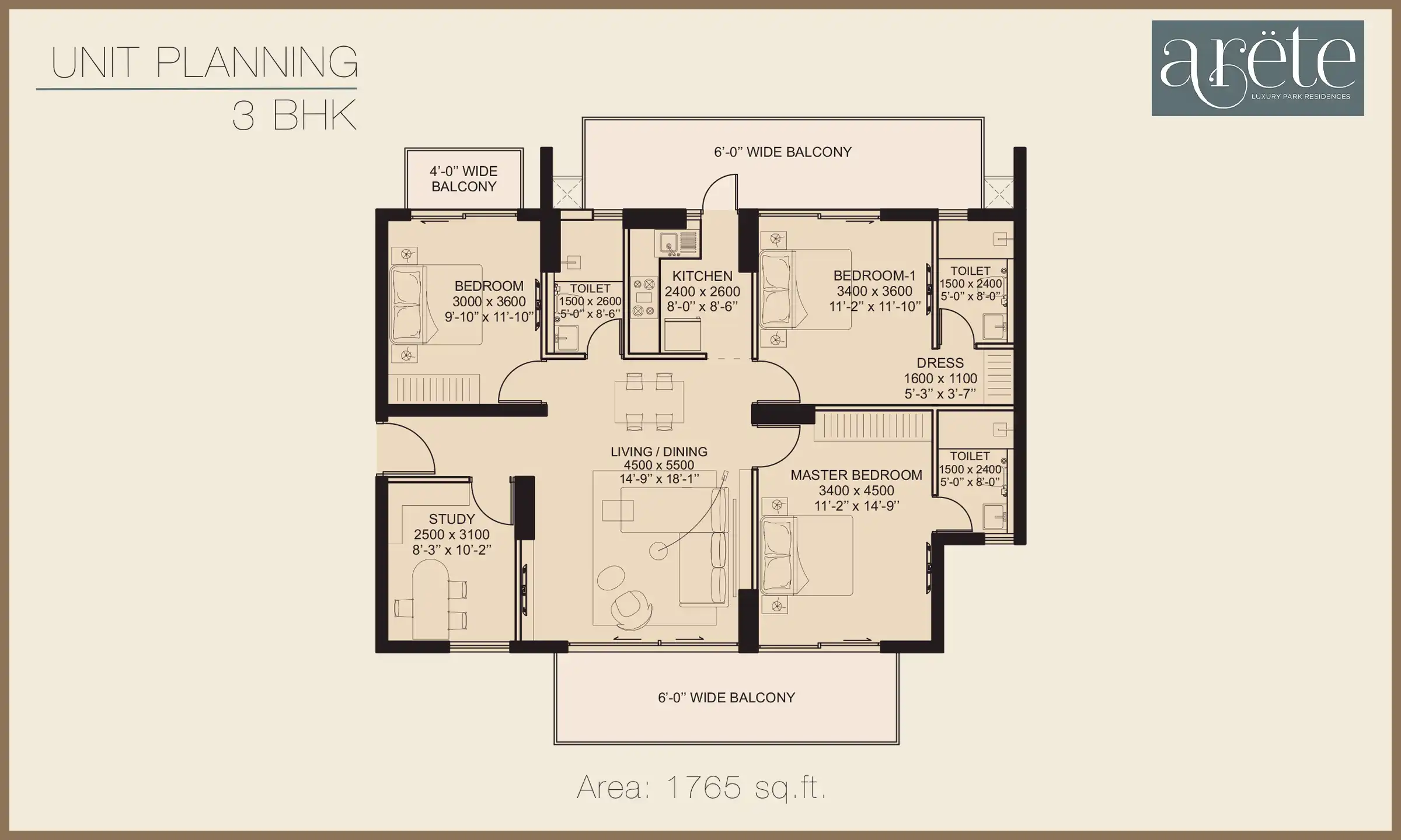 1765 Sqft