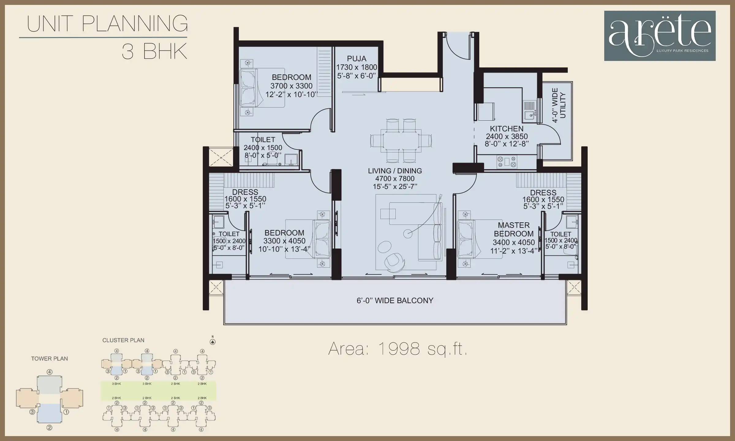 1998 Sqft