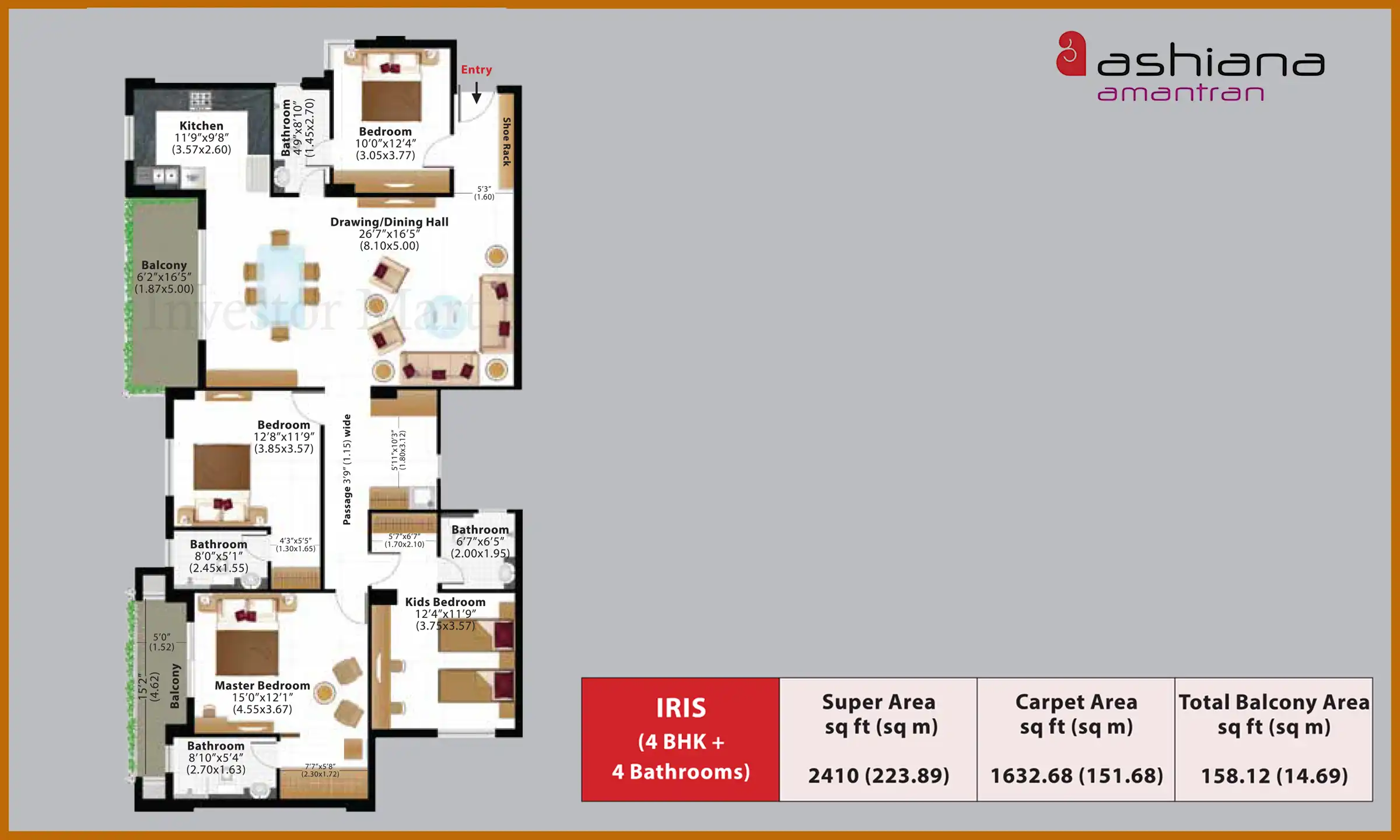 2410 Sqft