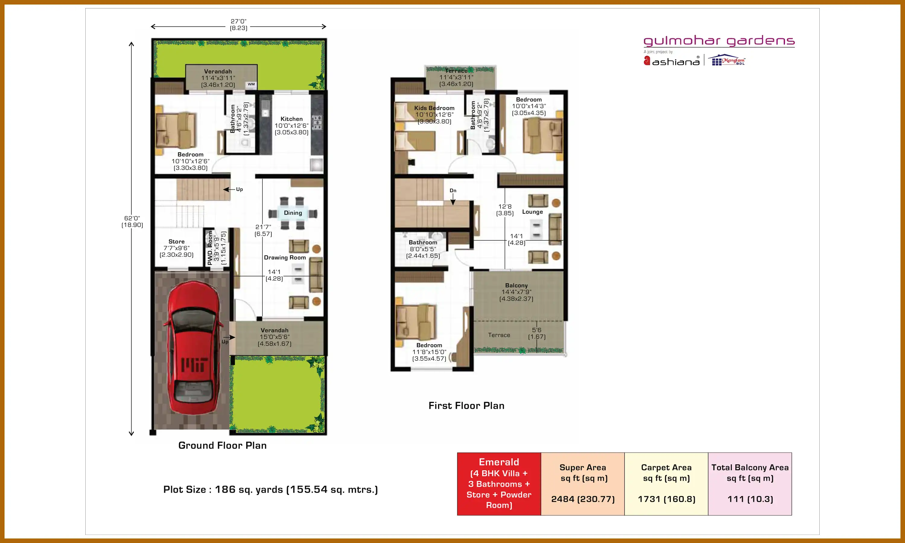 2484 Sqft