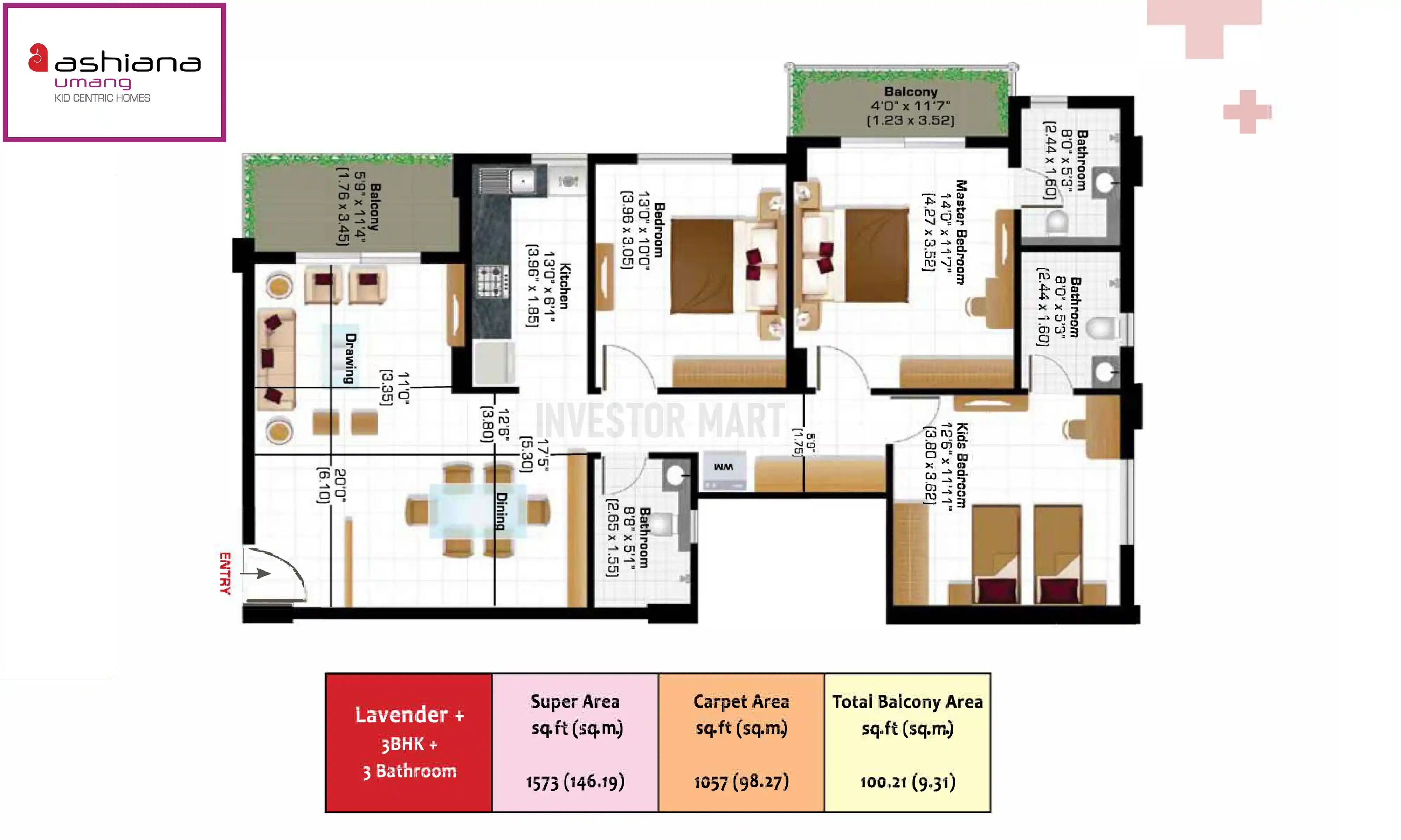 1573 Sqft