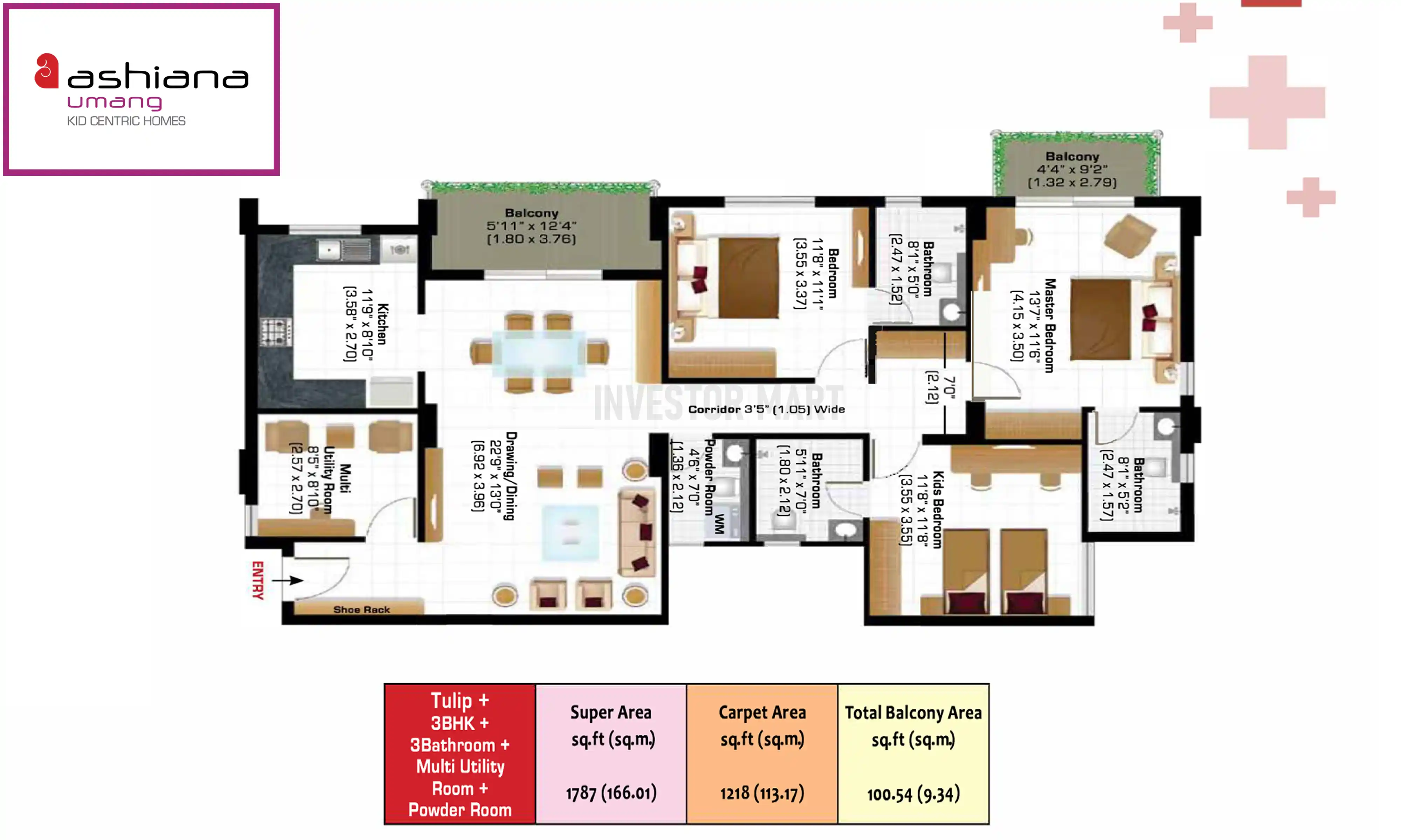 1787 Sqft
