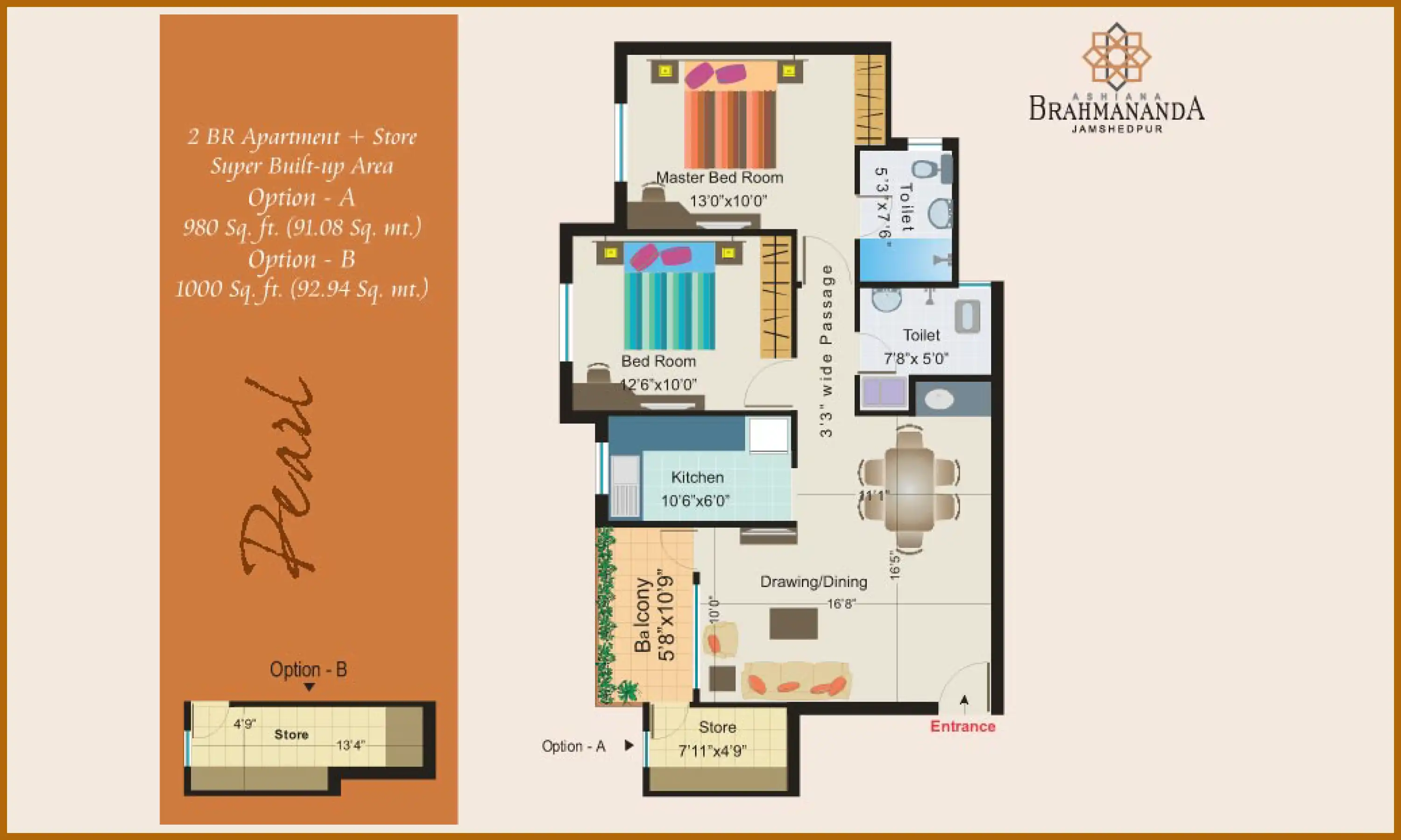 1000 Sqft