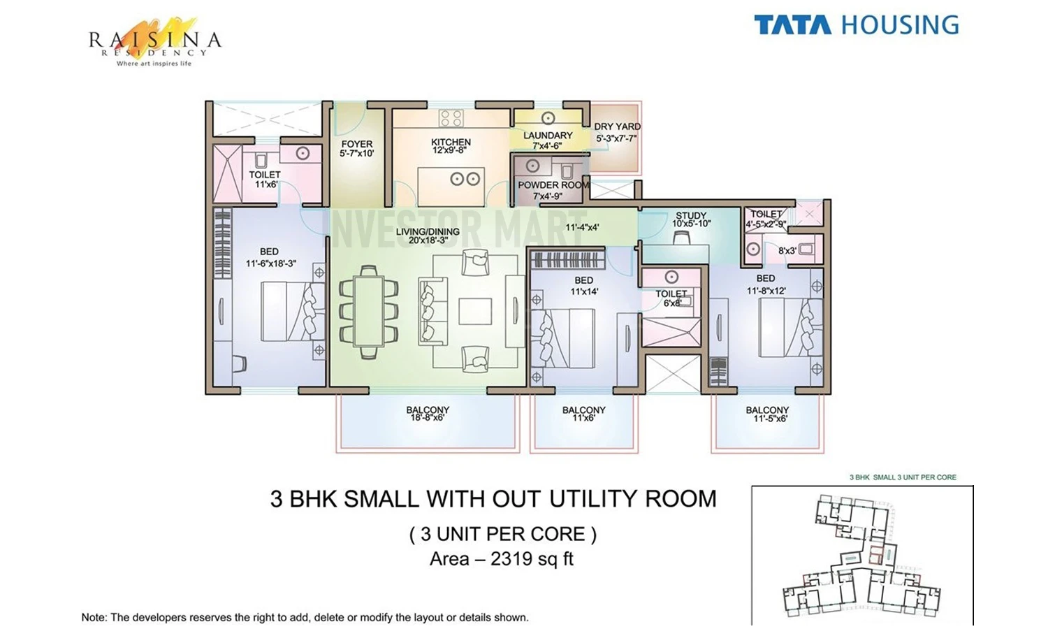 2319 Sqft