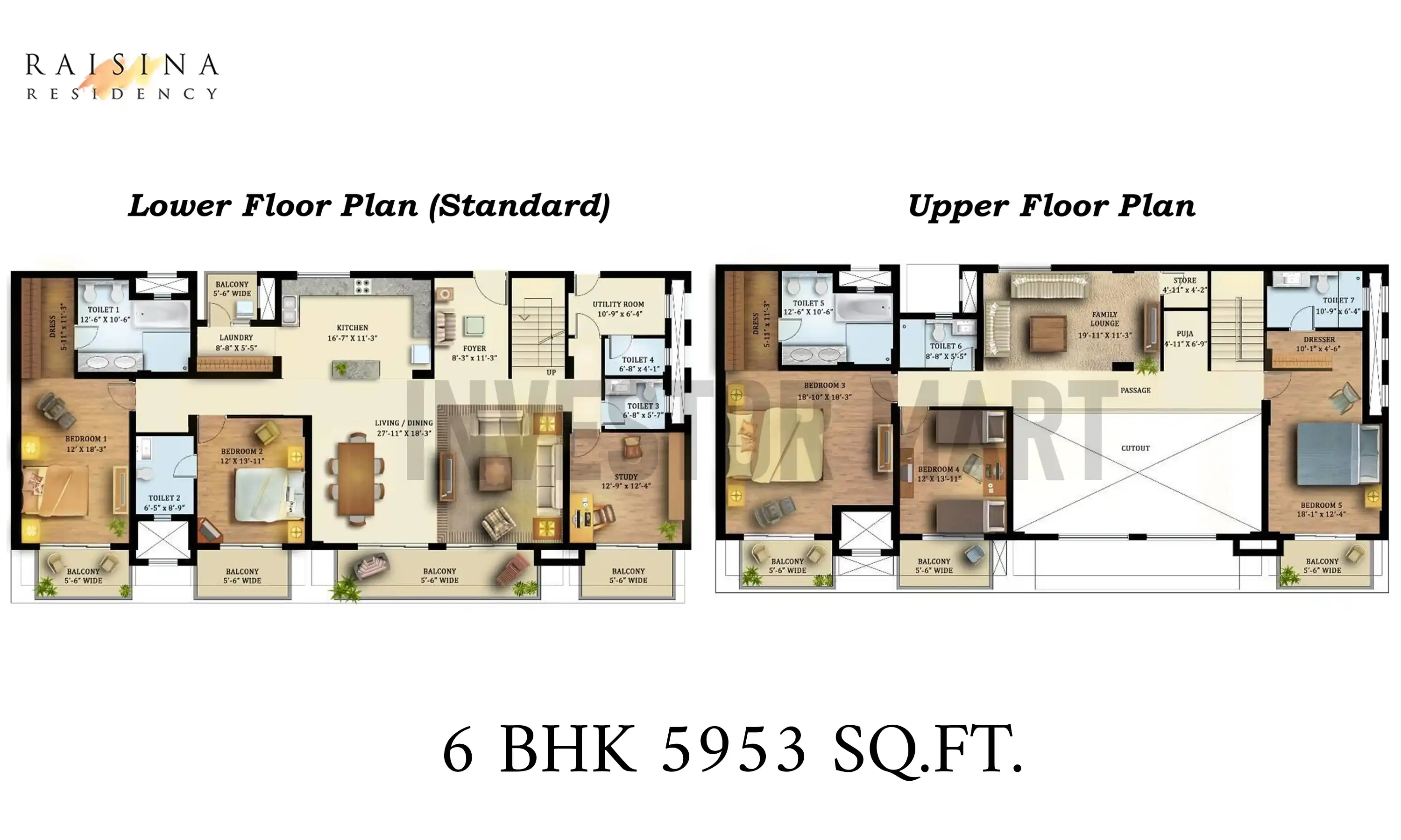 5953 Sqft