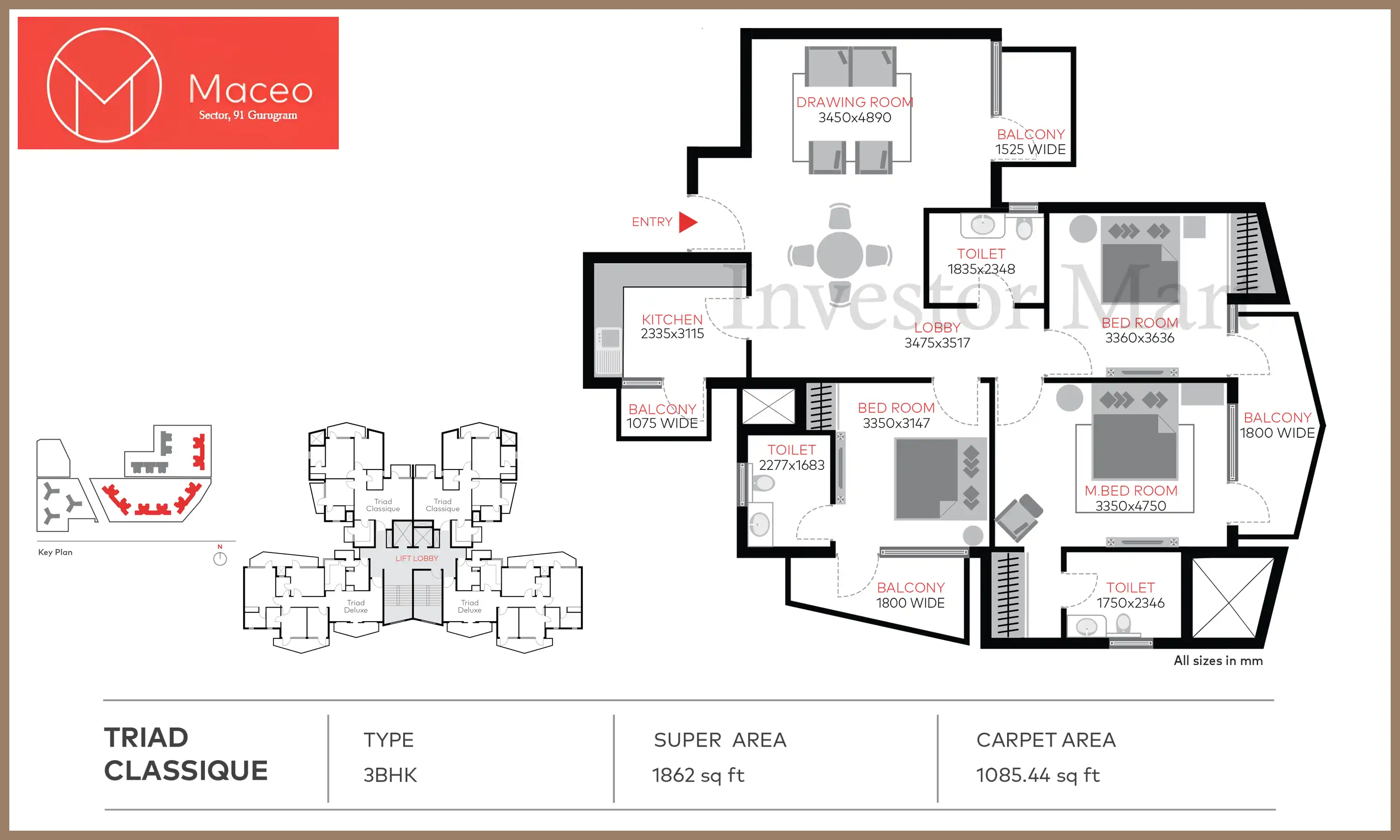 1862 Sqft