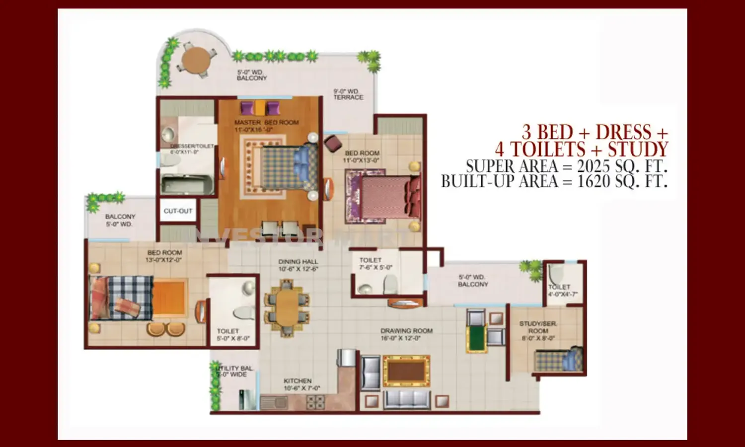 2025 Sqft