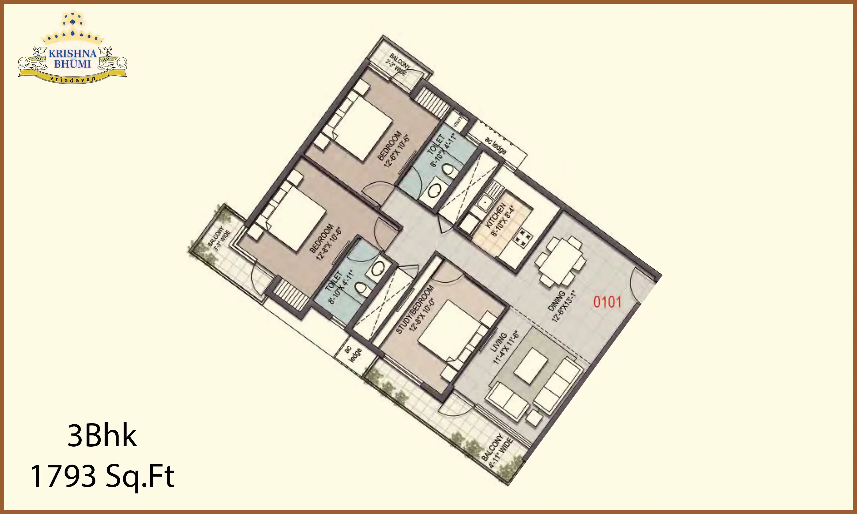 1793 Sqft