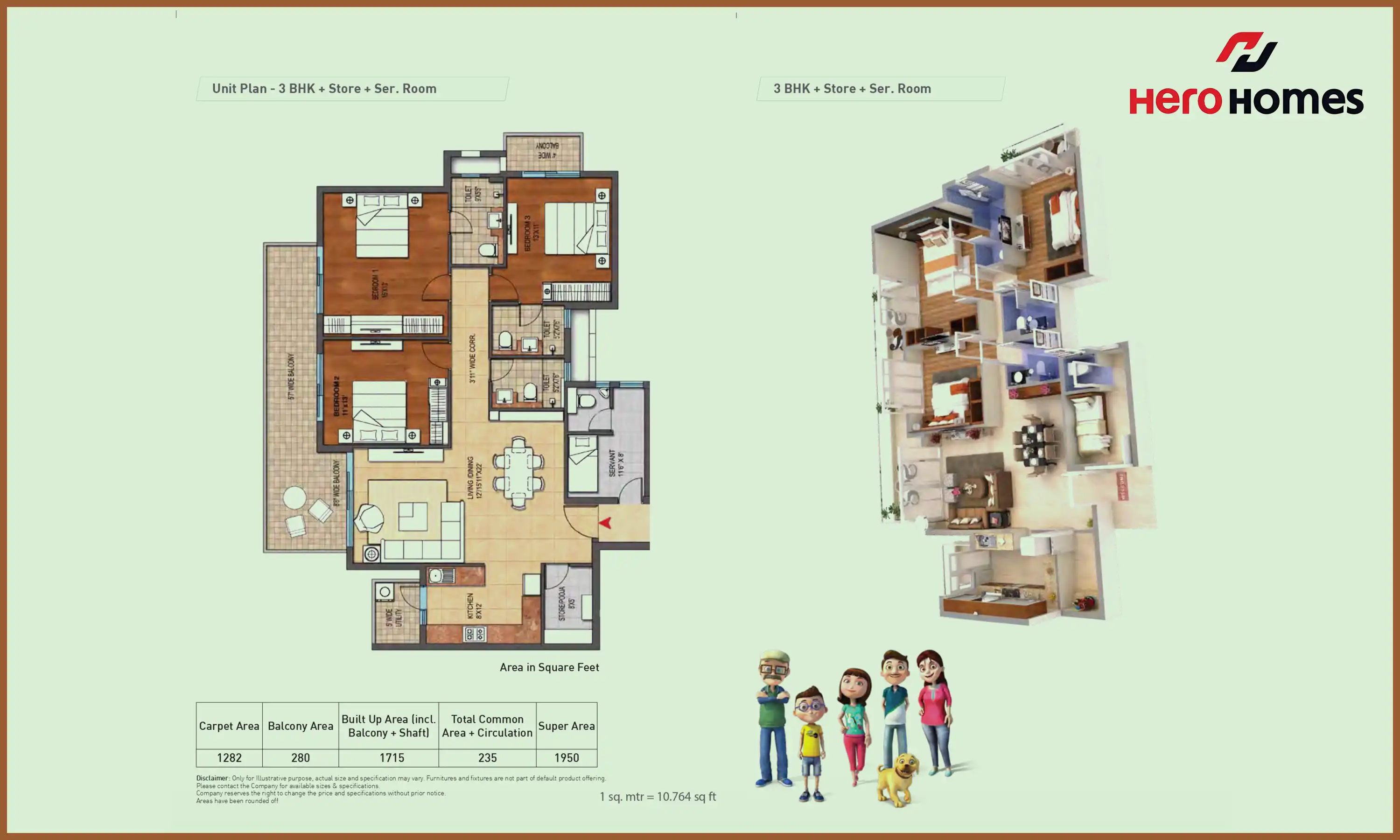 1950 Sqft