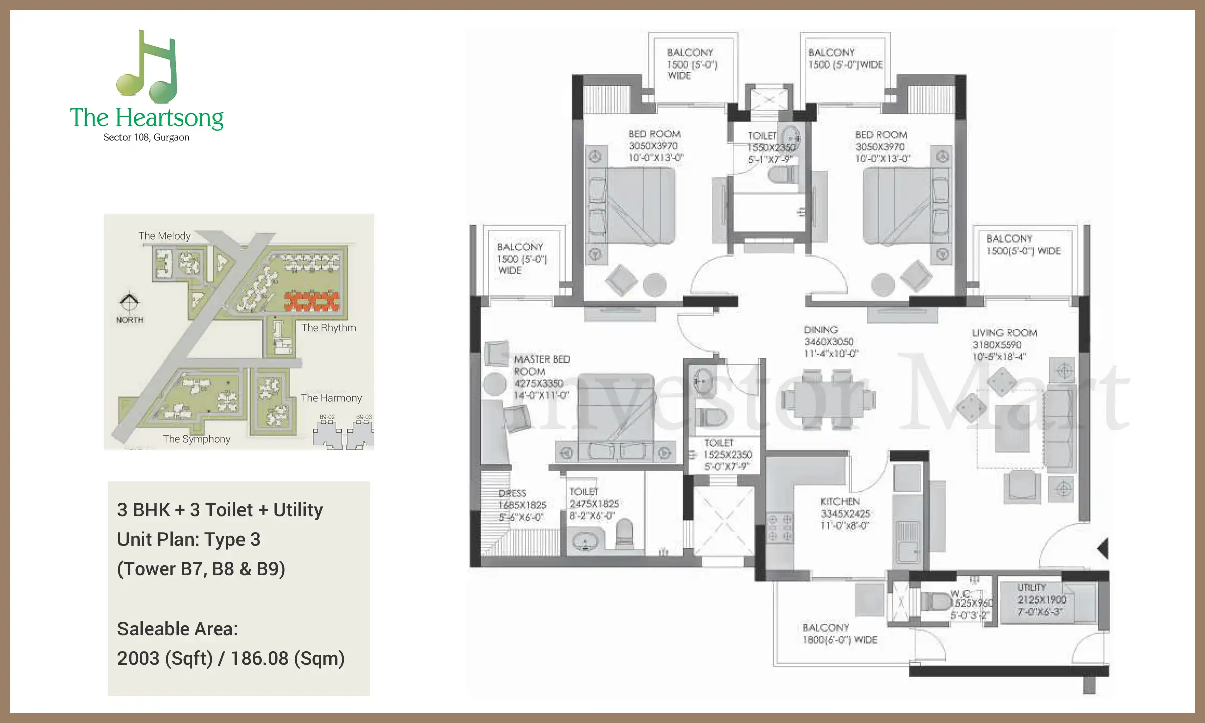 2003 Sqft