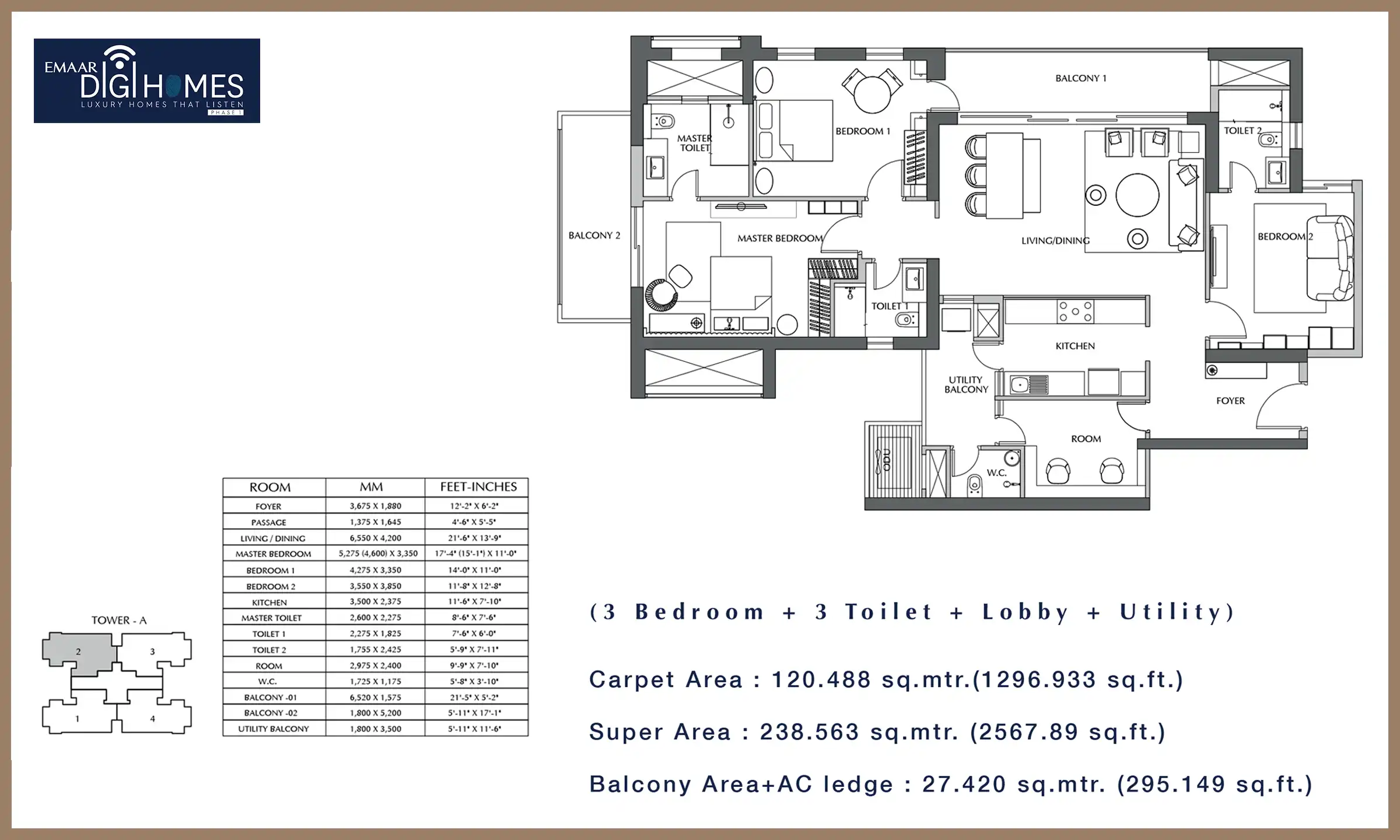 2567 Sqft