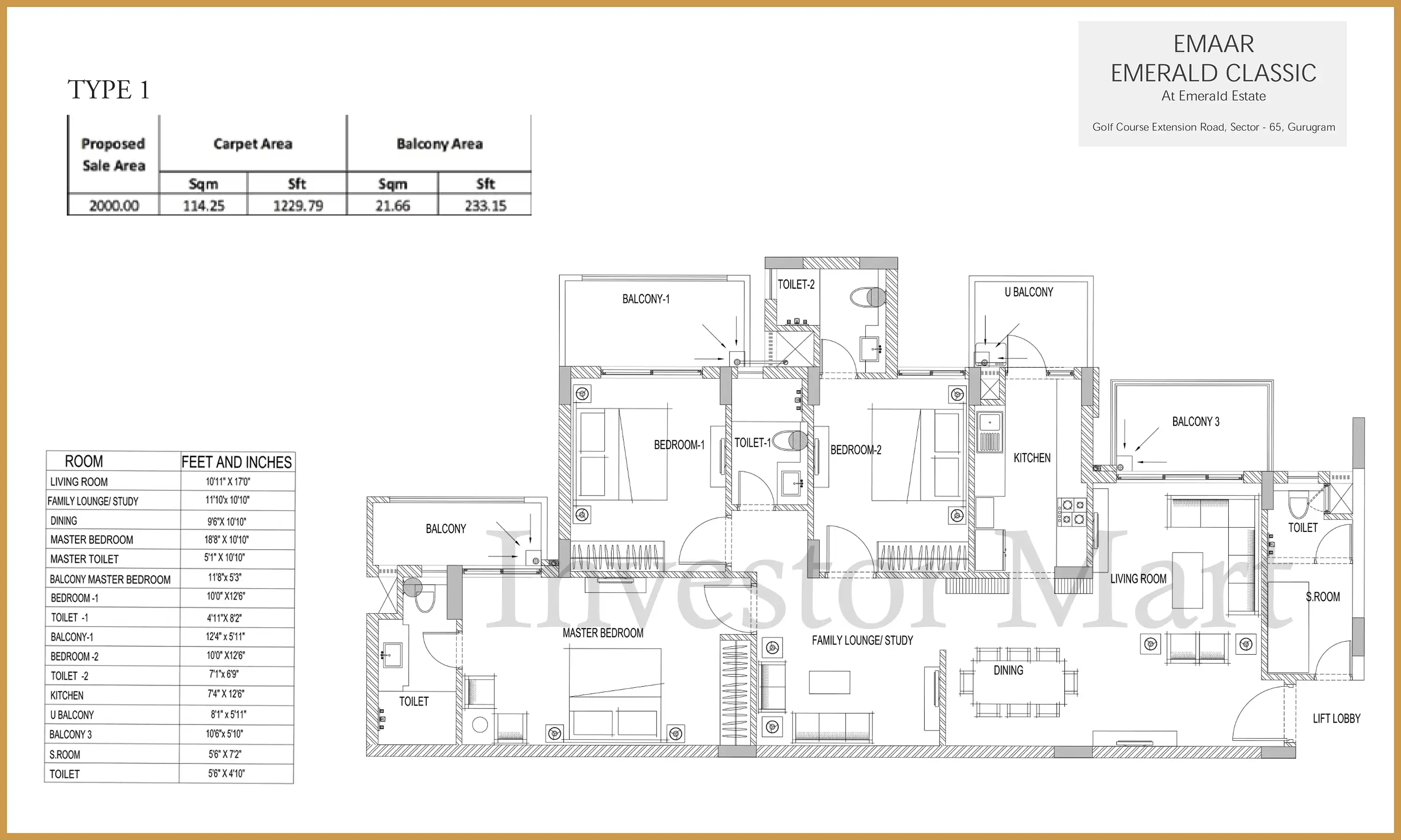 1229 Sqft