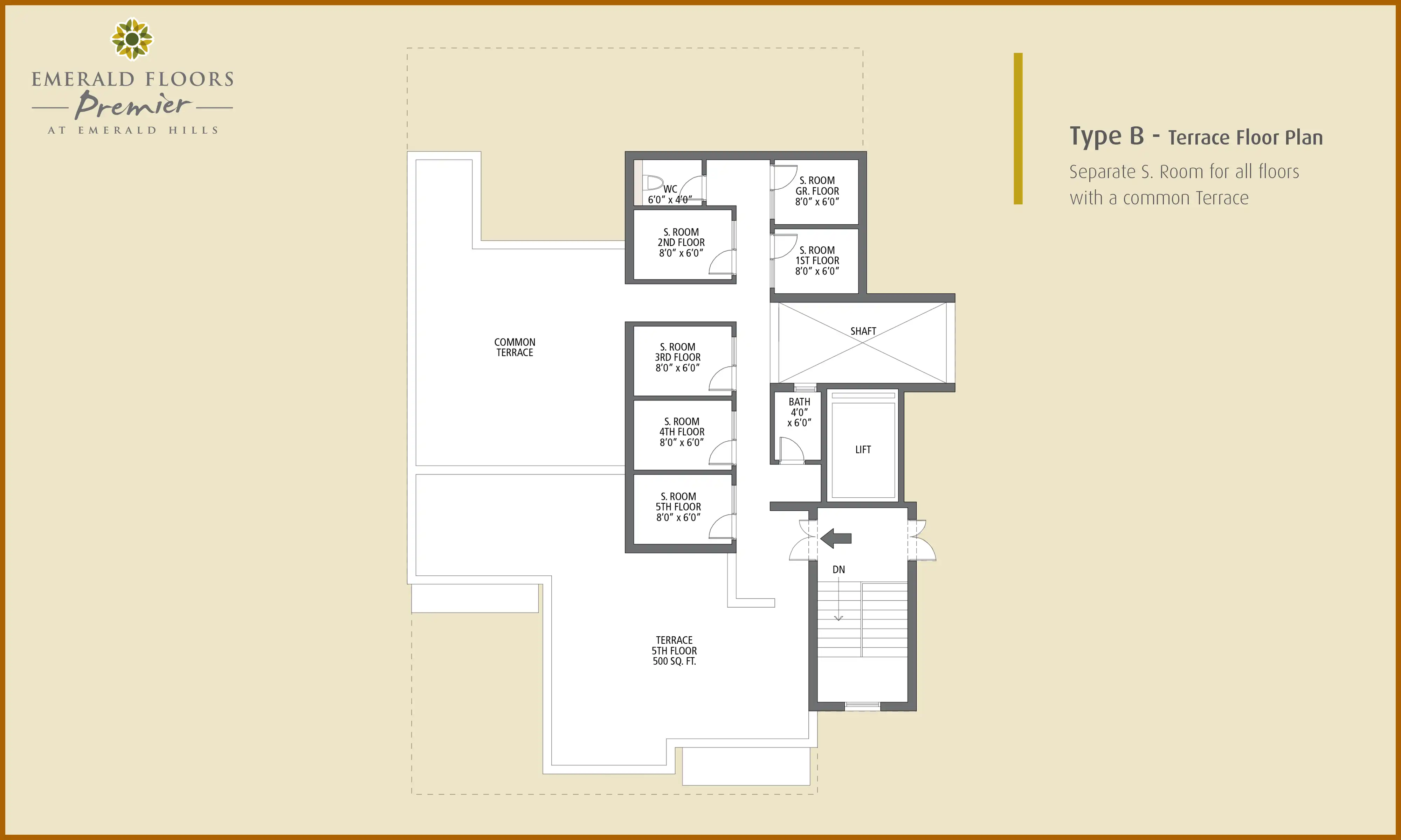 500 Sqft