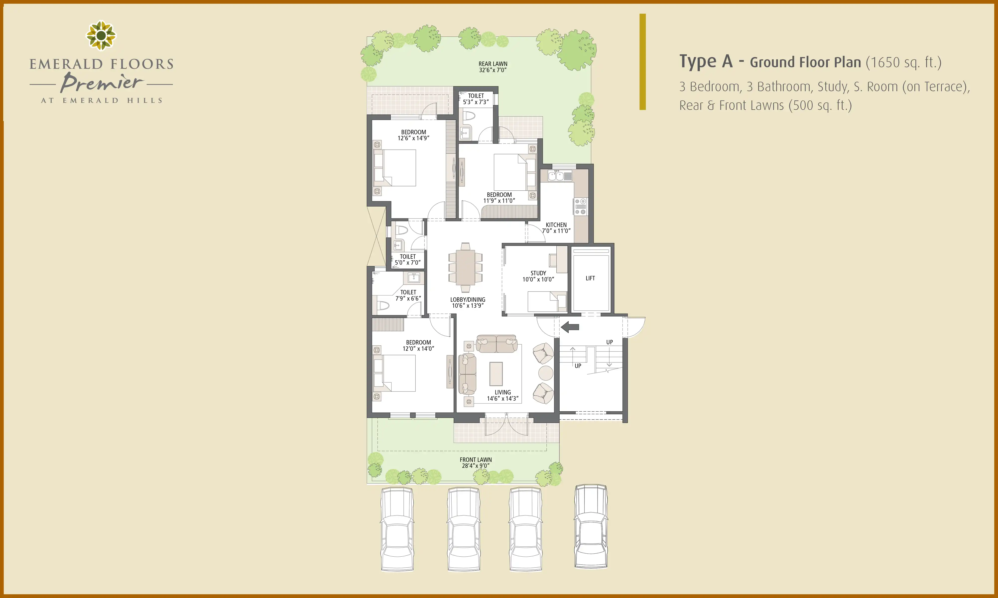 1650 Sqft
