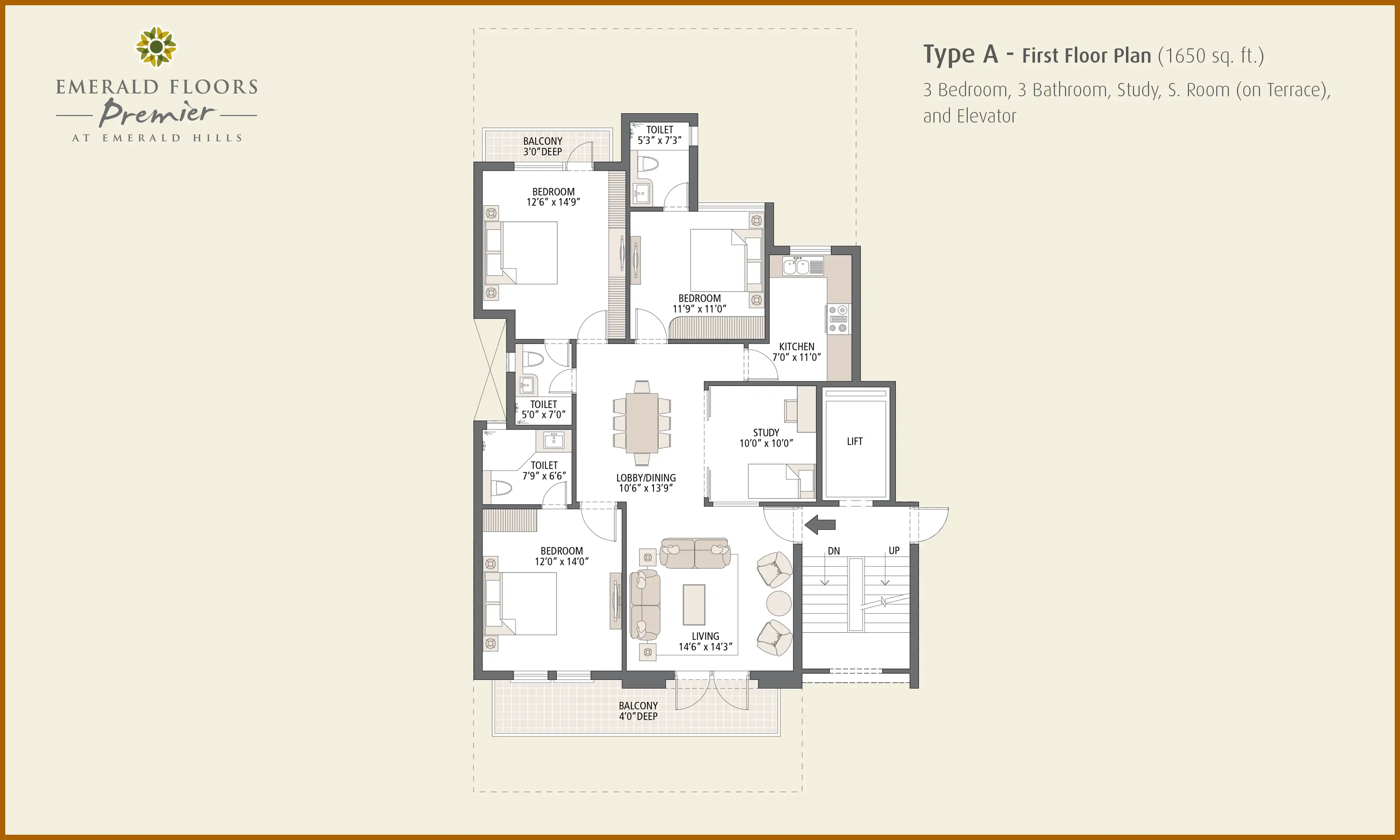 1650 Sqft