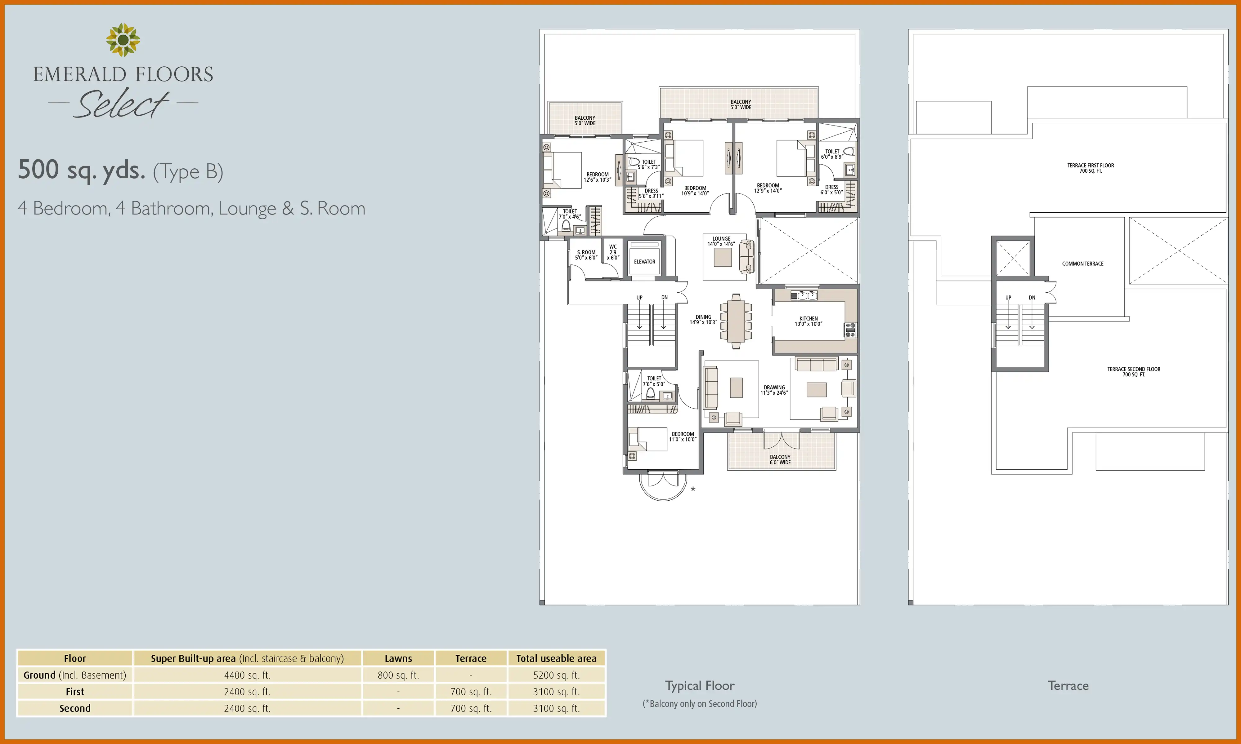 2400 Sqft