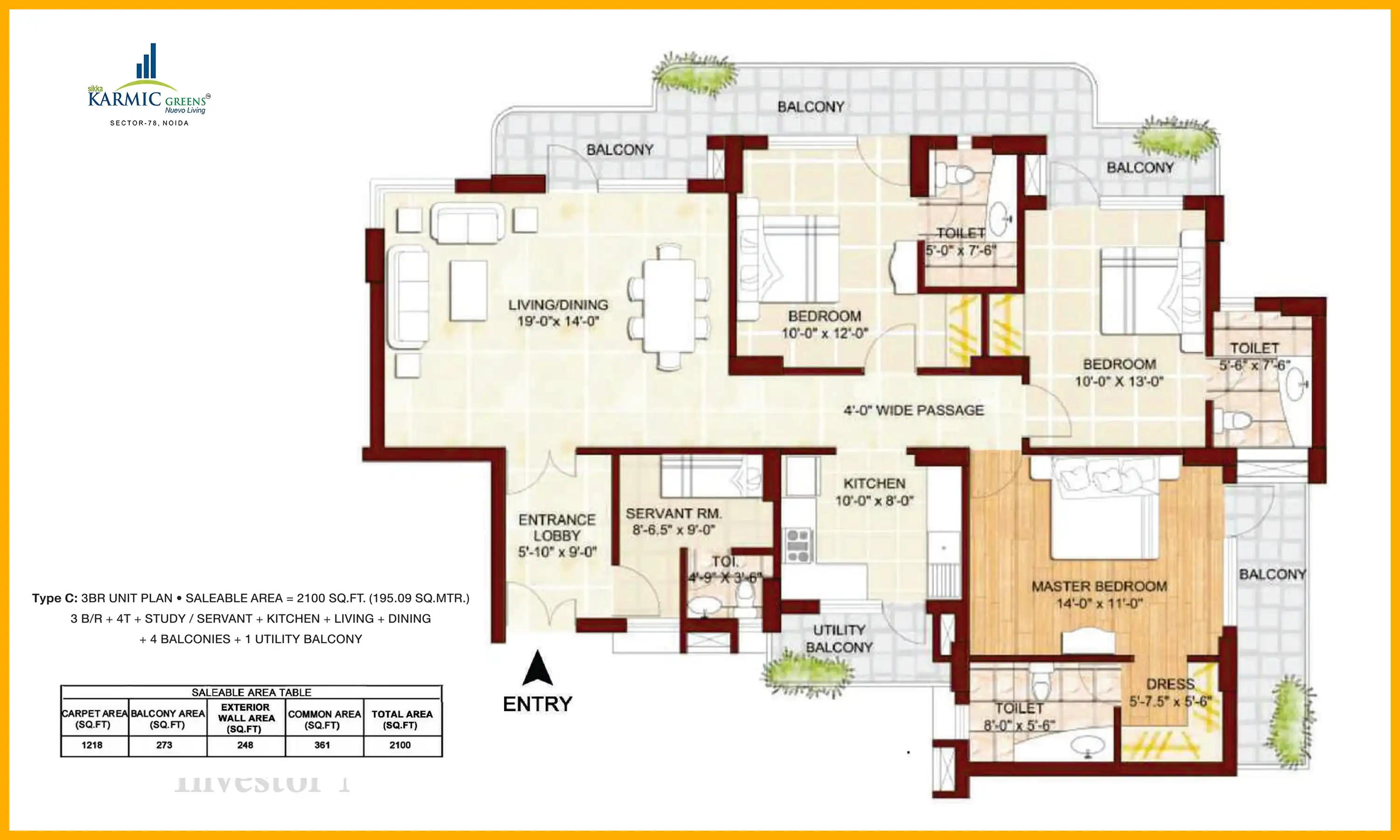 2100 Sqft