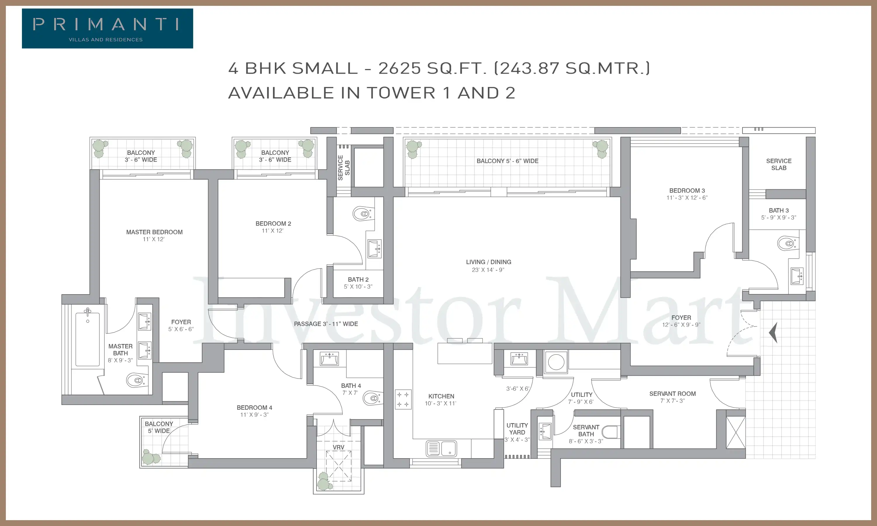 2625 Sqft