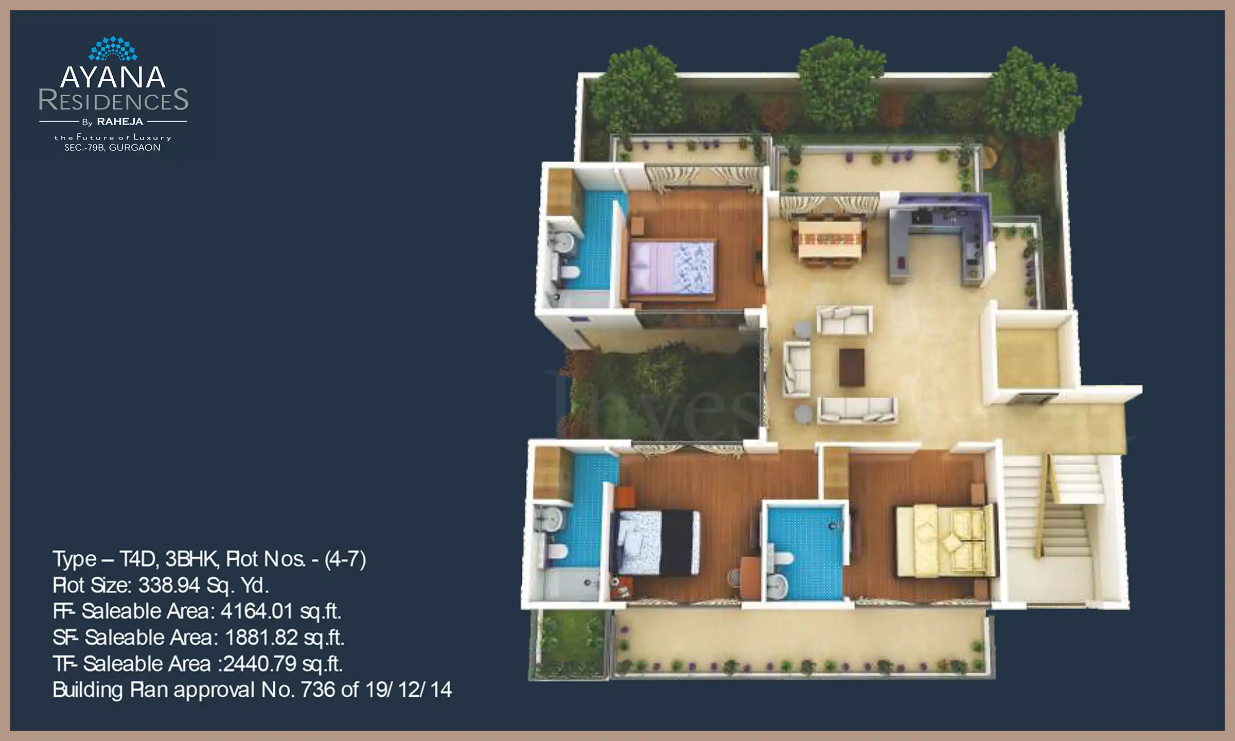 4164 Sqft